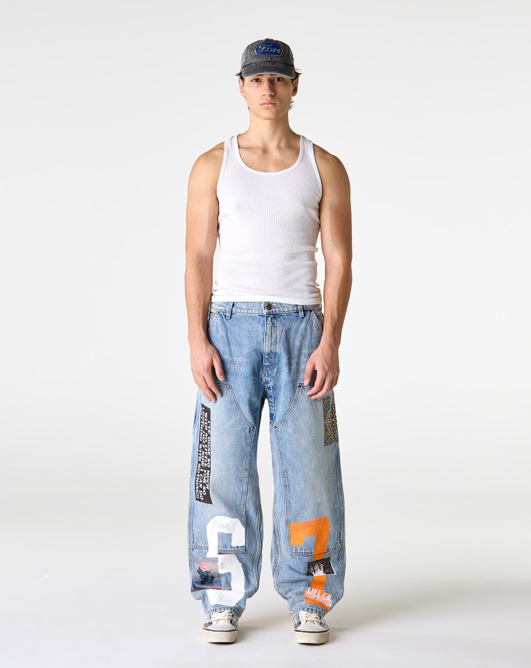 Studies Nice Things Double Knee Jeans - XHIBITION
