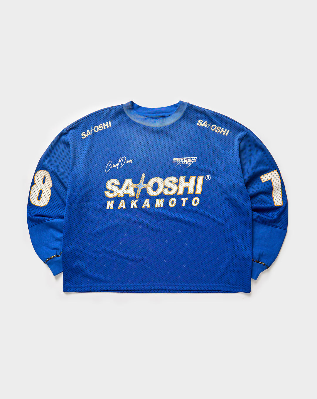 Satoshi Nakamoto Mesh Moto Jersey - XHIBITION