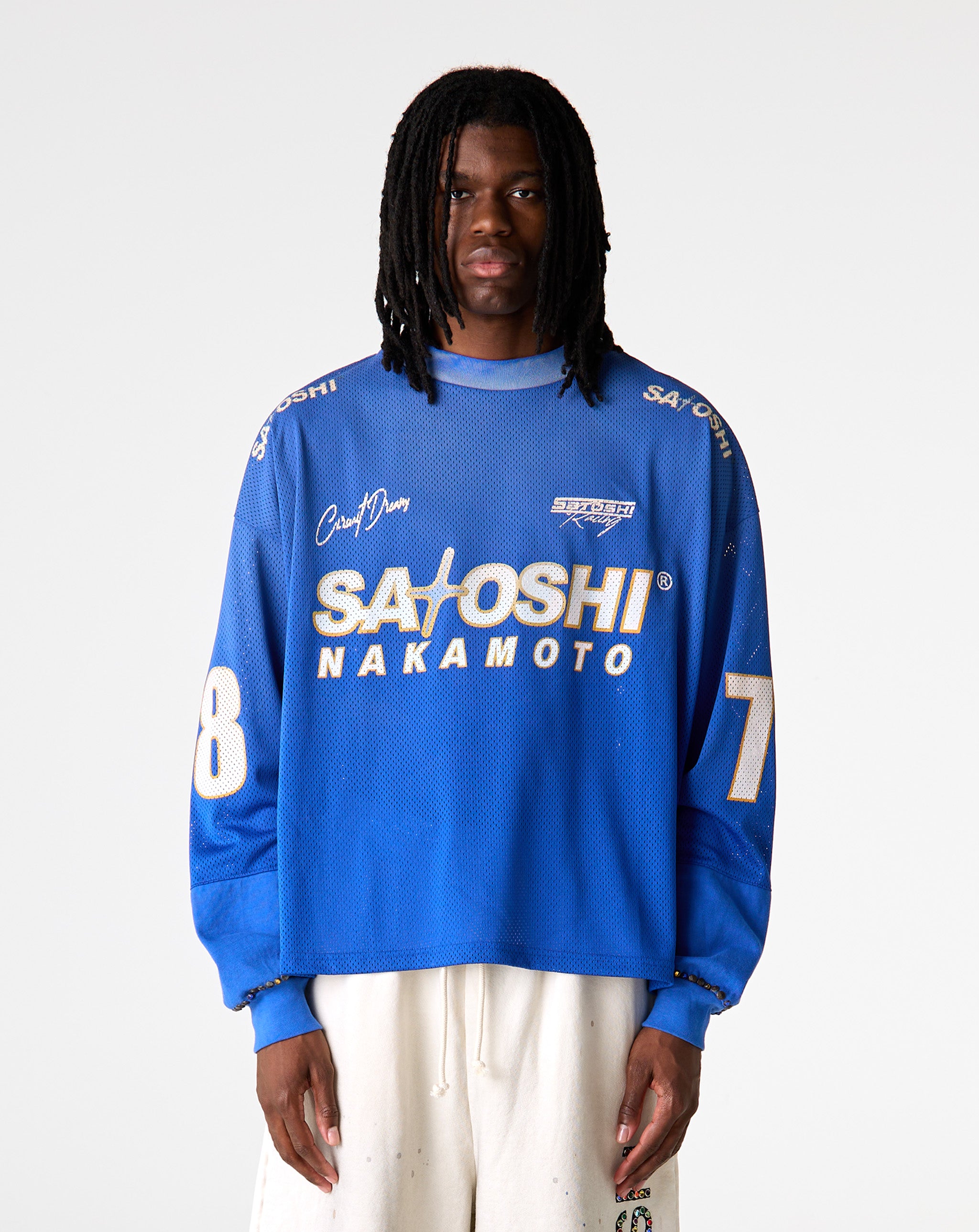 Satoshi Nakamoto Mesh Moto Jersey - XHIBITION