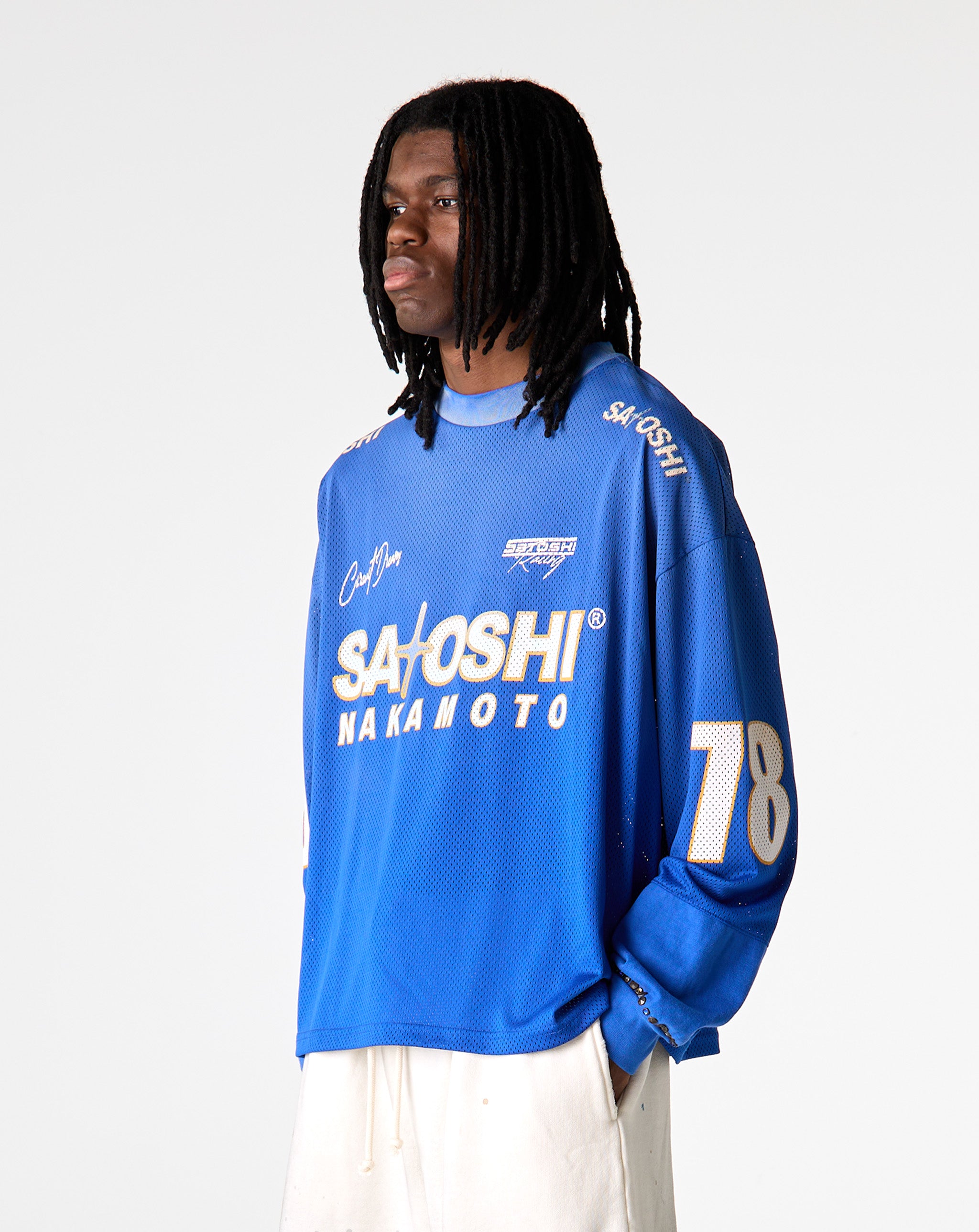Satoshi Nakamoto Mesh Moto Jersey - XHIBITION