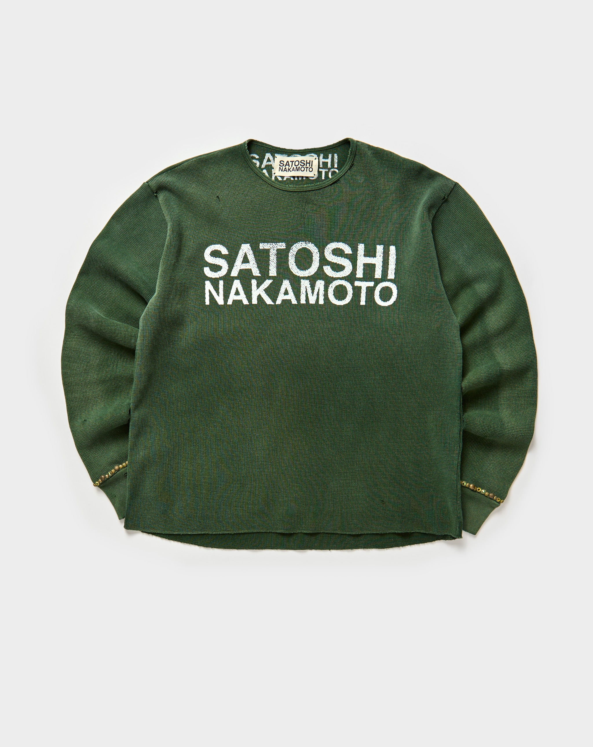 Satoshi Nakamoto Logo Thermal w/ Studs - XHIBITION