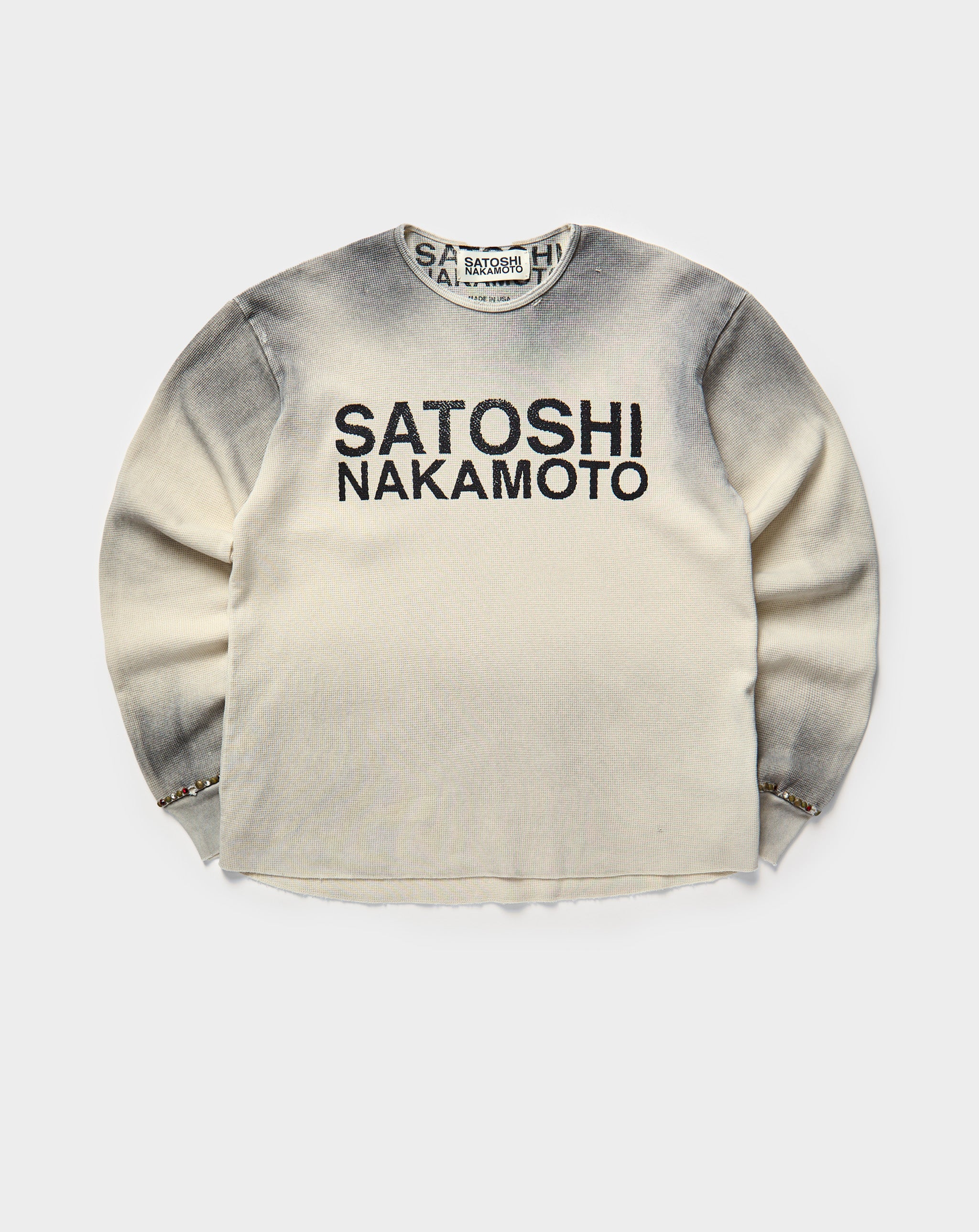 Satoshi Nakamoto Logo Thermal w/ Studs - XHIBITION