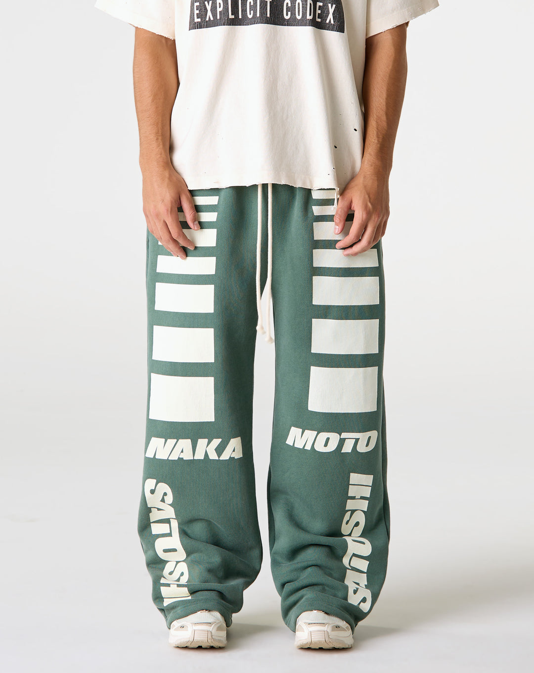 Satoshi Nakamoto Moto Sweatpants - XHIBITION