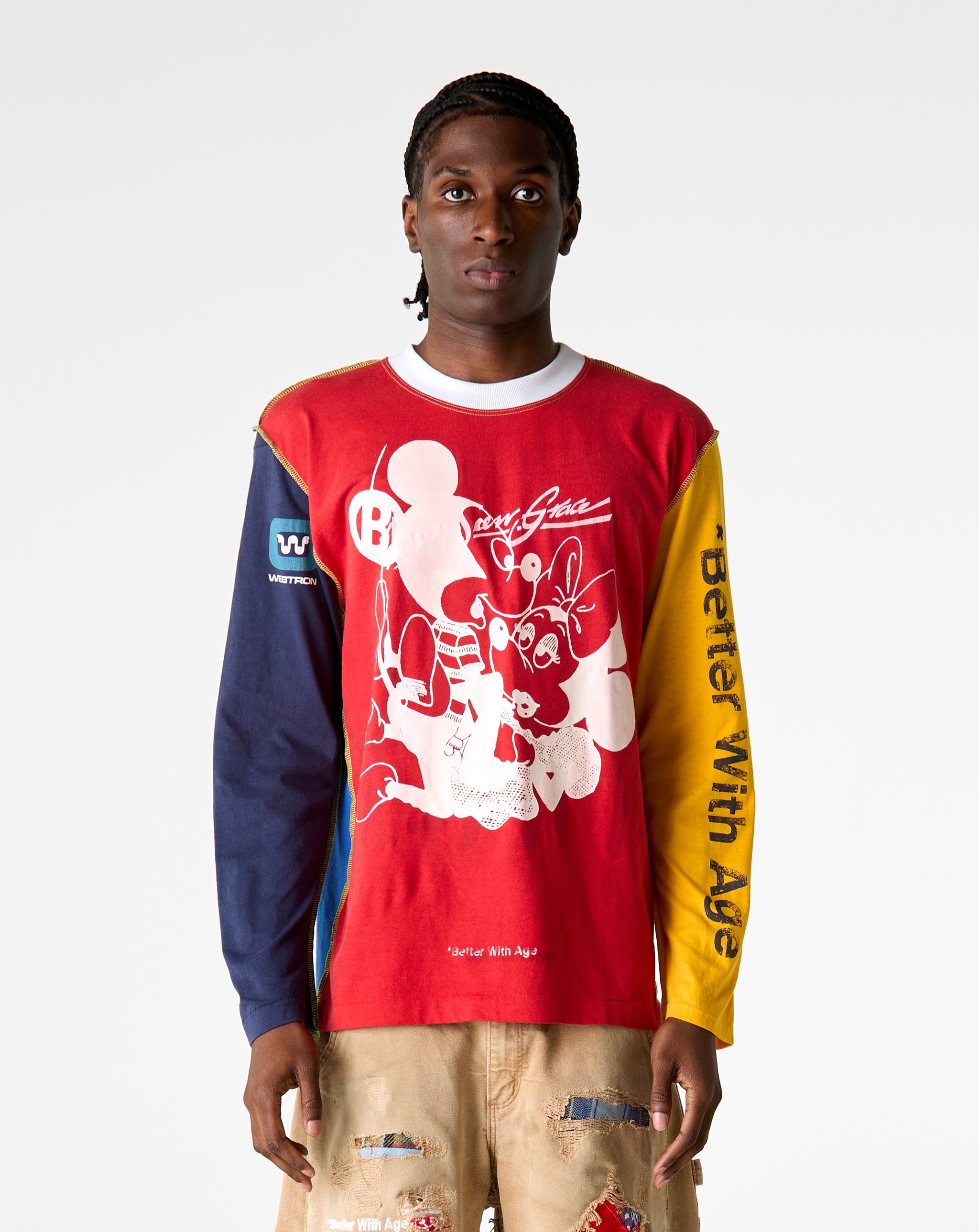 *Better With Age Gently Reversible Long Sleeve - XHIBITION