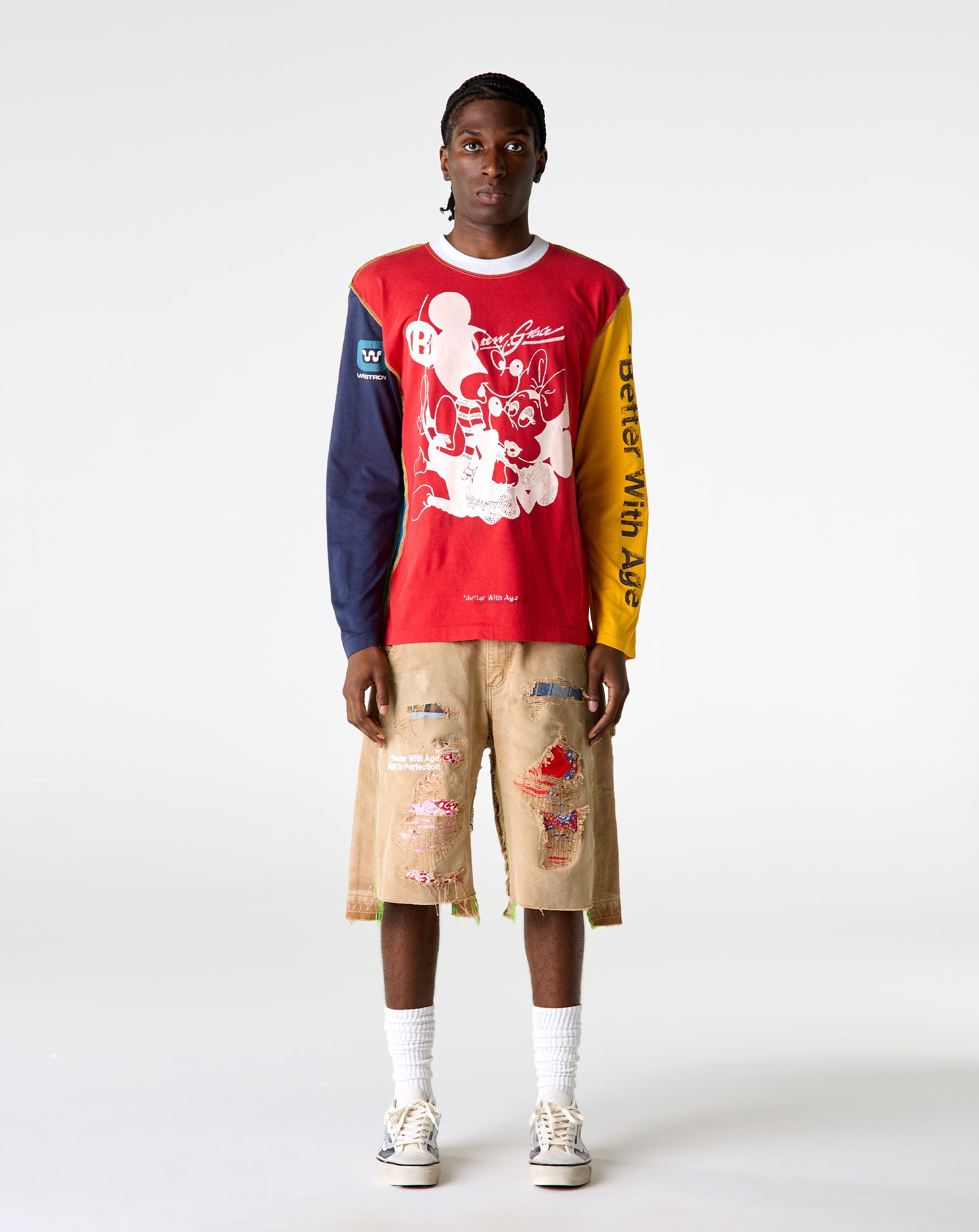 *Better With Age Gently Reversible Long Sleeve - XHIBITION