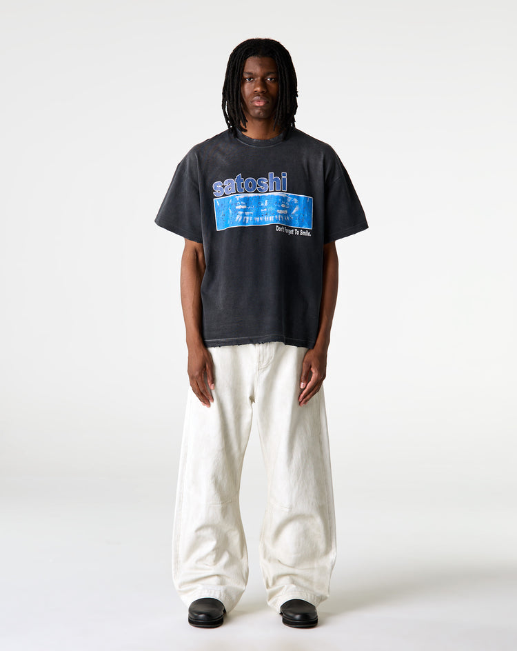 Satoshi Nakamoto Don't Forget To Smile T-Shirt - XHIBITION