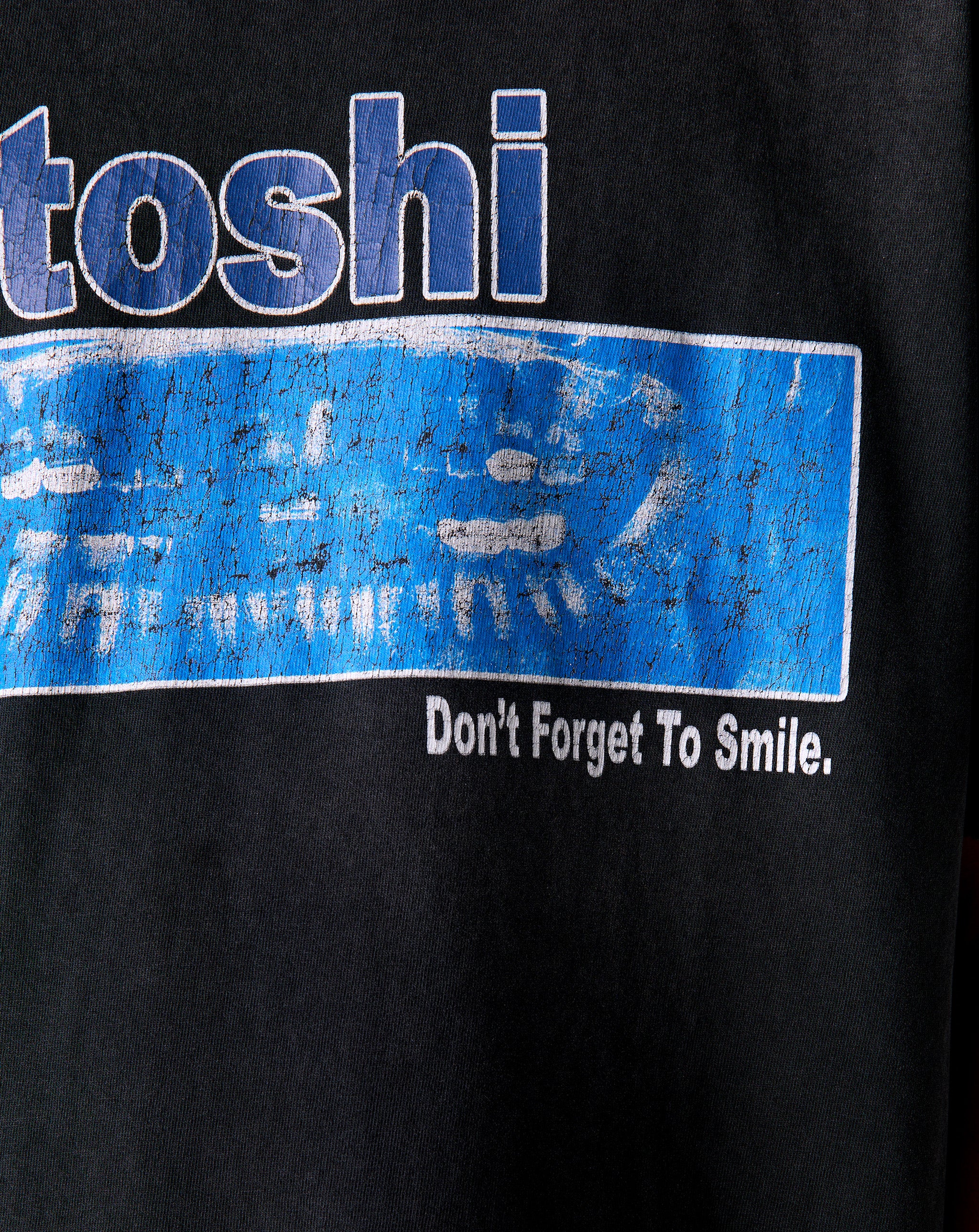 Satoshi Nakamoto Don't Forget To Smile T-Shirt - XHIBITION