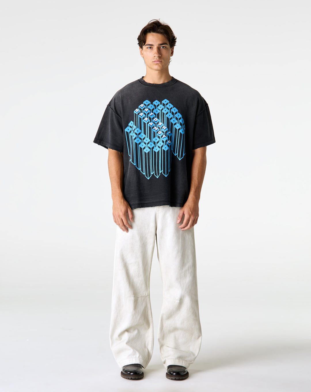 Satoshi Nakamoto Gridlock T-Shirt - XHIBITION