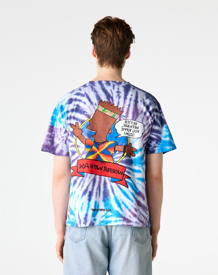 *Better With Age Worser Tie Dye T-Shirt - XHIBITION