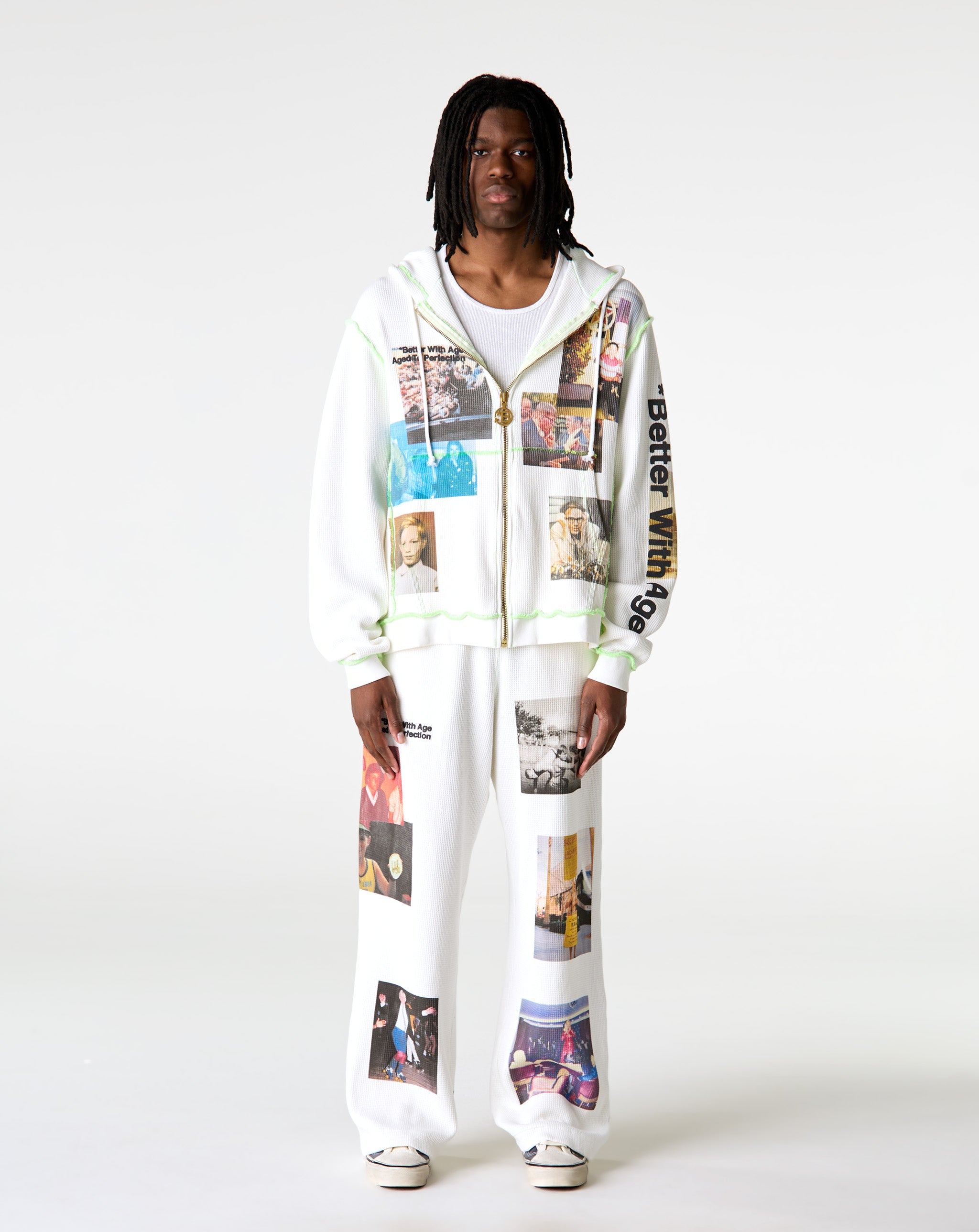 *Better With Age Ricky Waffle Sweatpants - XHIBITION