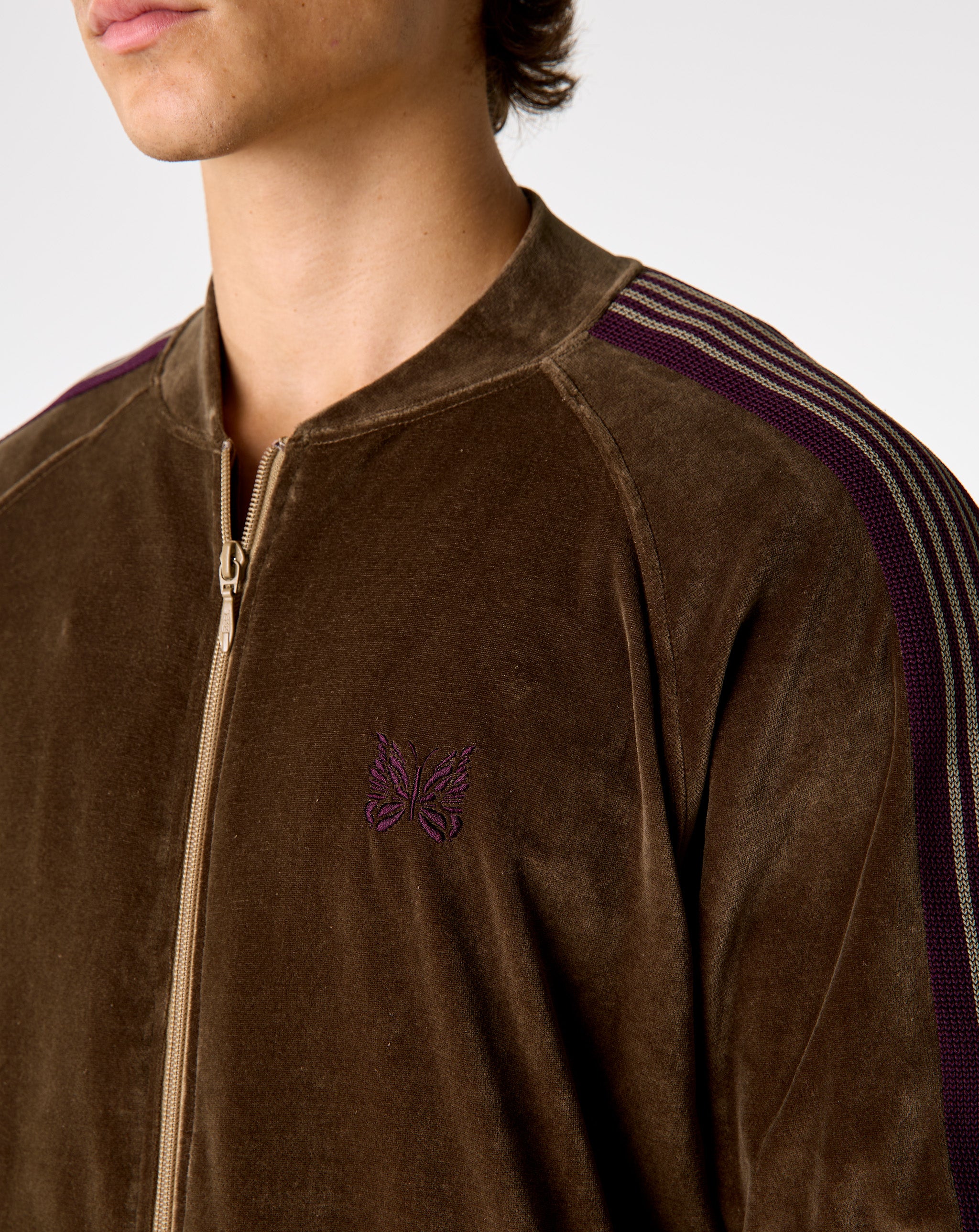 Needles Rib Collar Track Jacket - XHIBITION