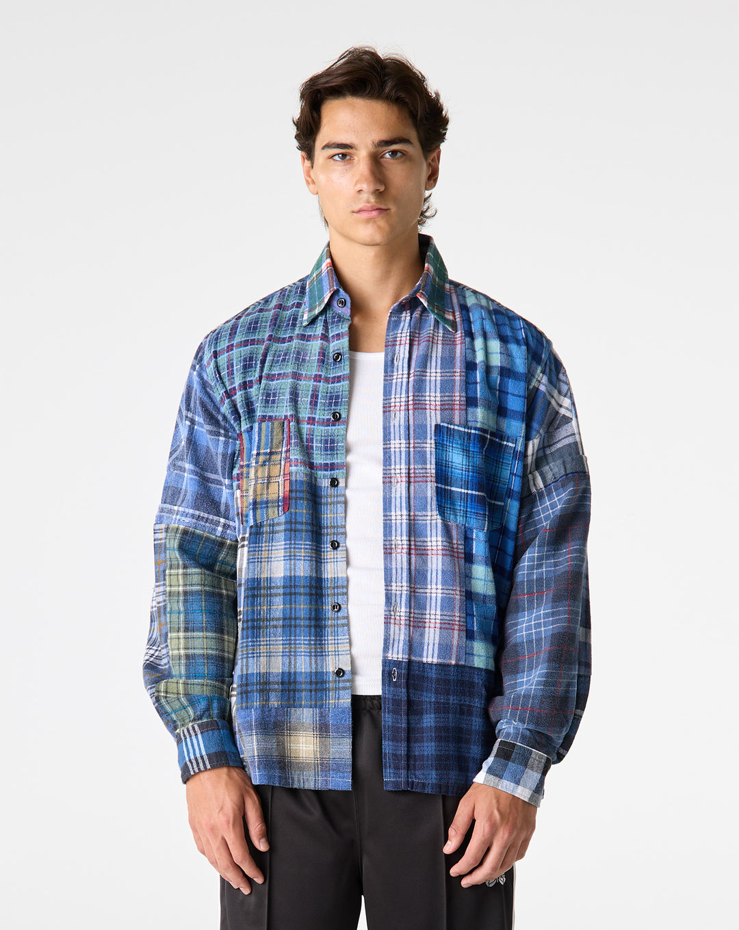 Needles Straight Hem Shirt - XHIBITION