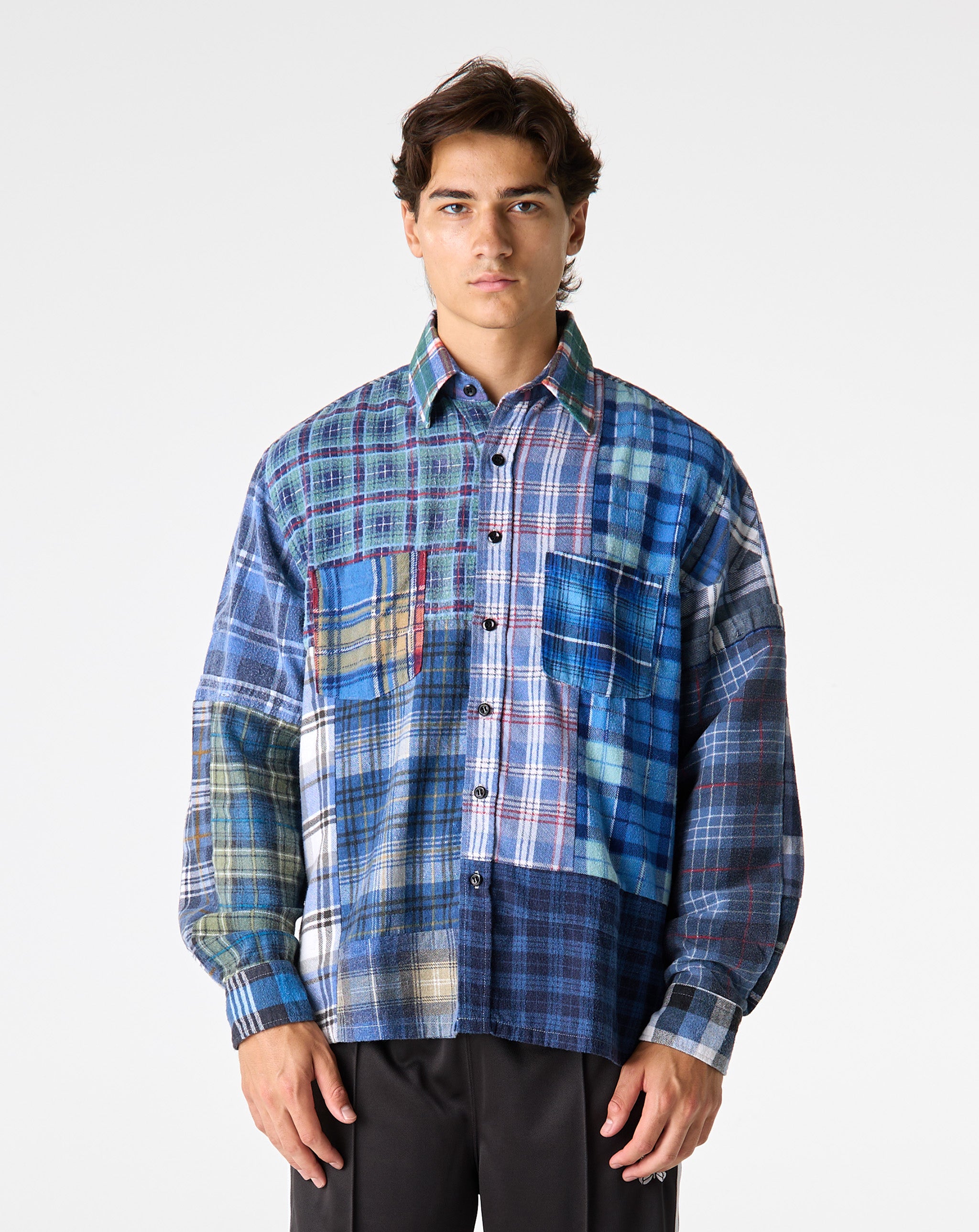 Needles Straight Hem Shirt - XHIBITION