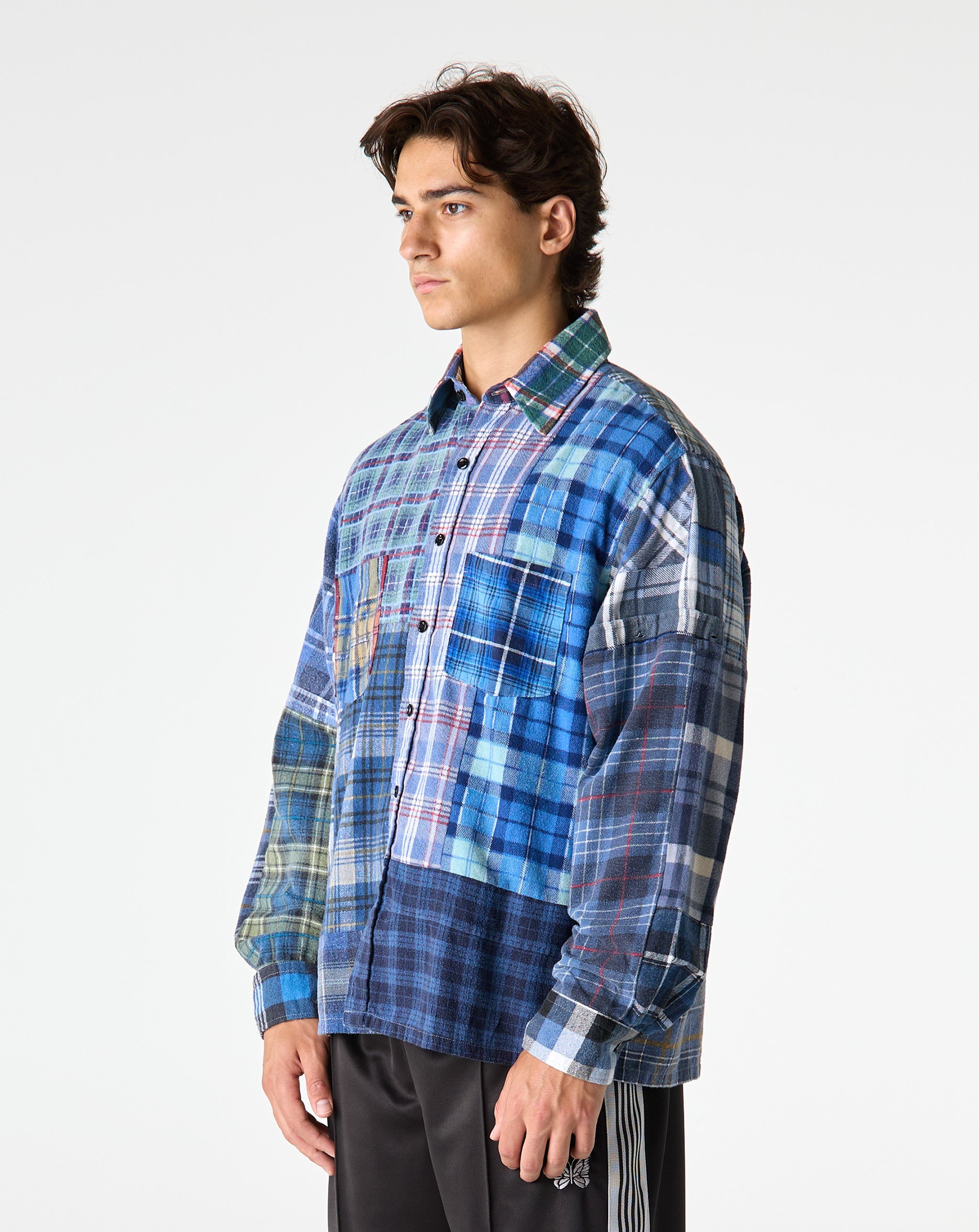 Needles Straight Hem Shirt - XHIBITION