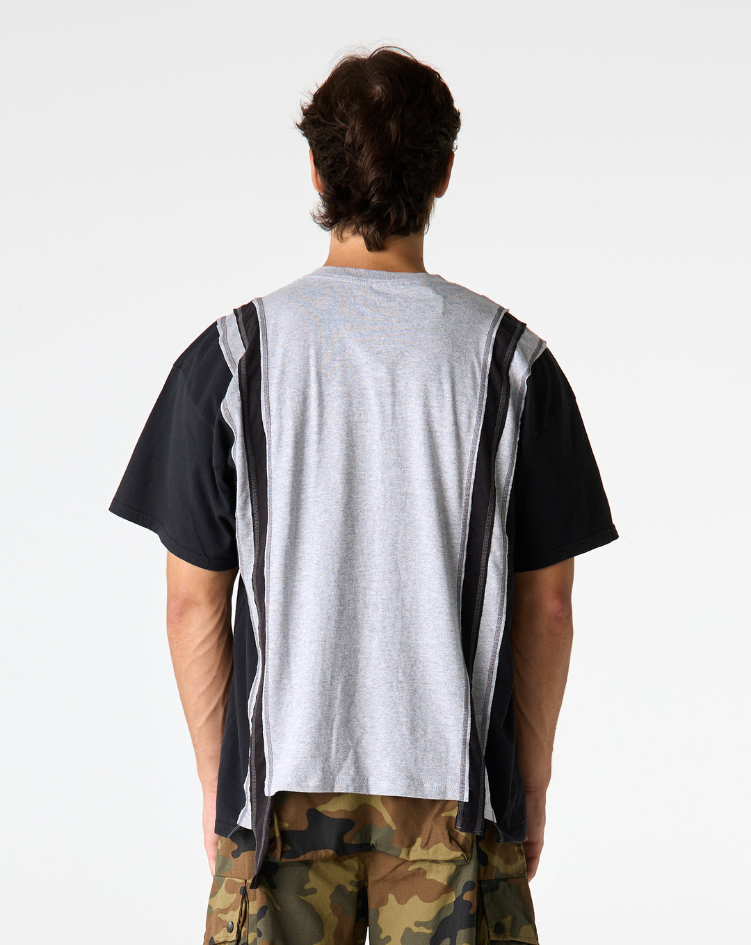 Needles 7 Cut Wide T-Shirt - XHIBITION