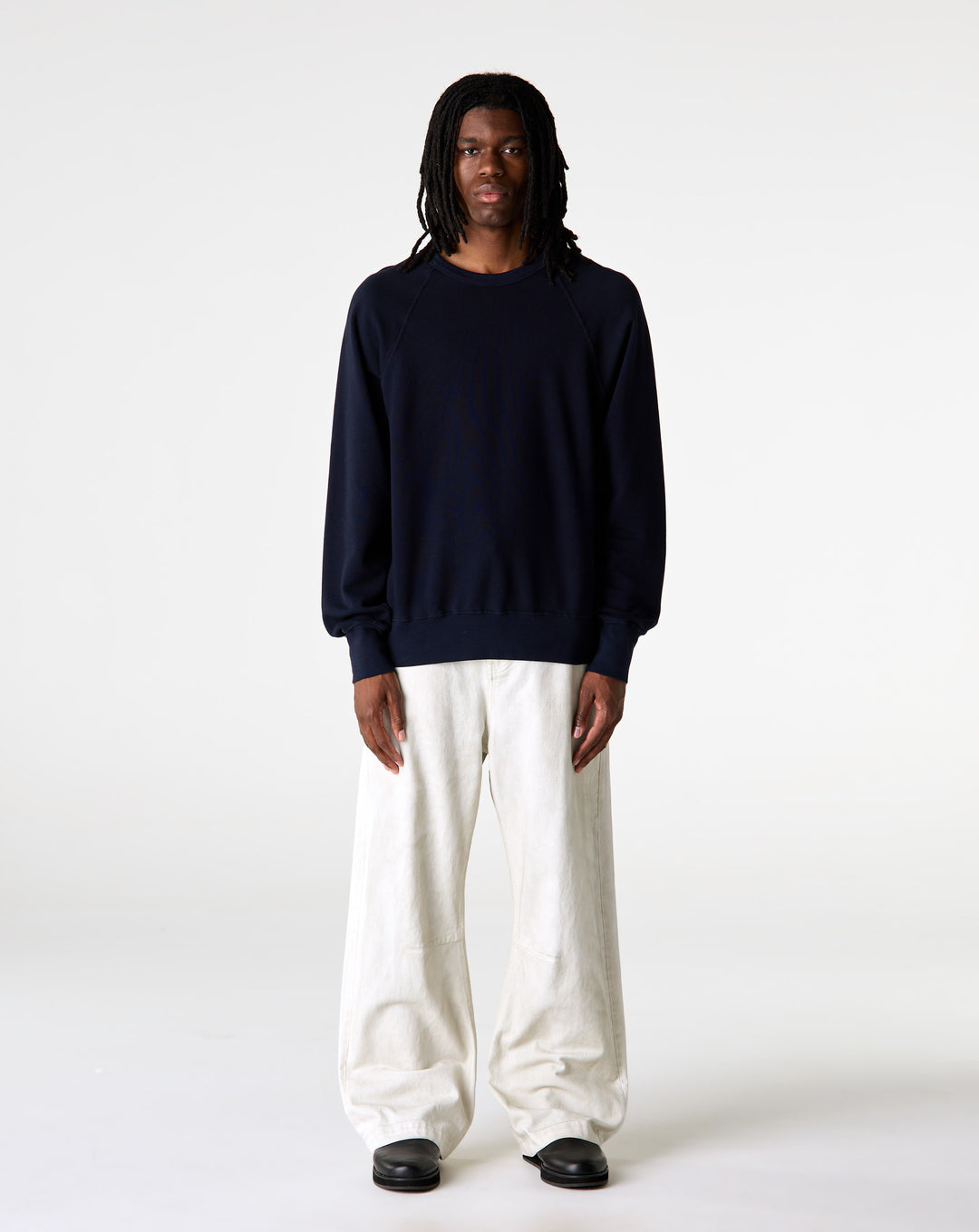 Les Tien French Terry Binded Neck Raglan - XHIBITION