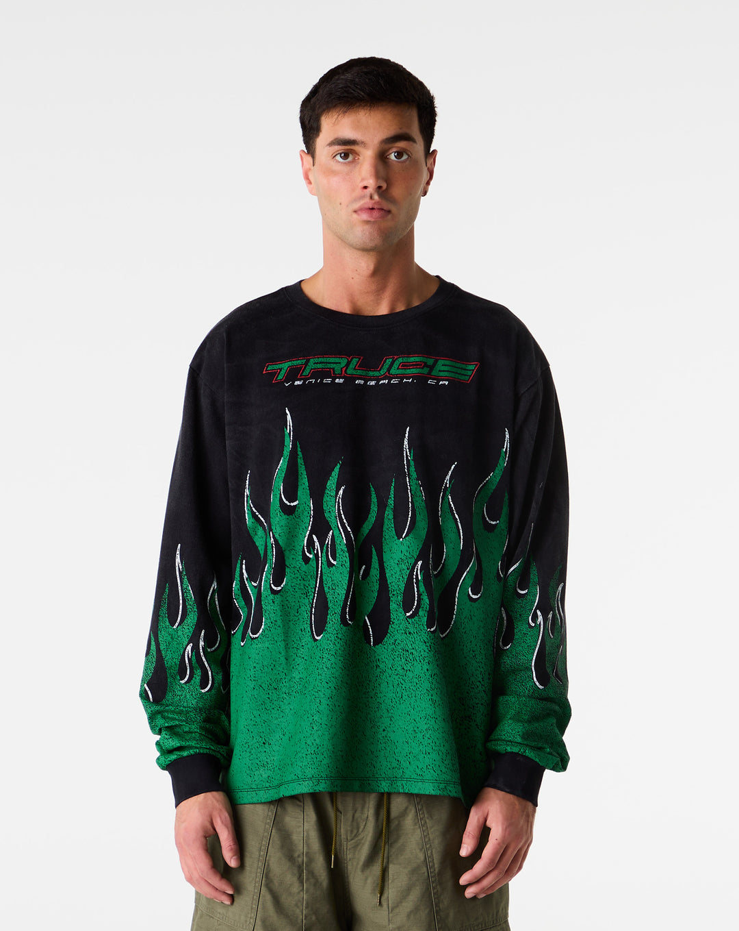 Flame Long Sleeve T-Shirt