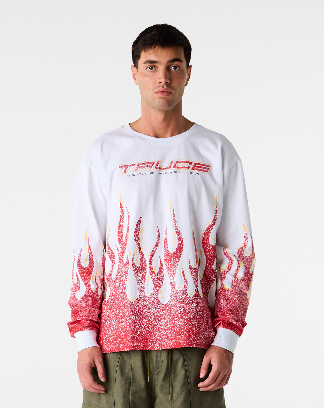 Flame Long Sleeve T-Shirt