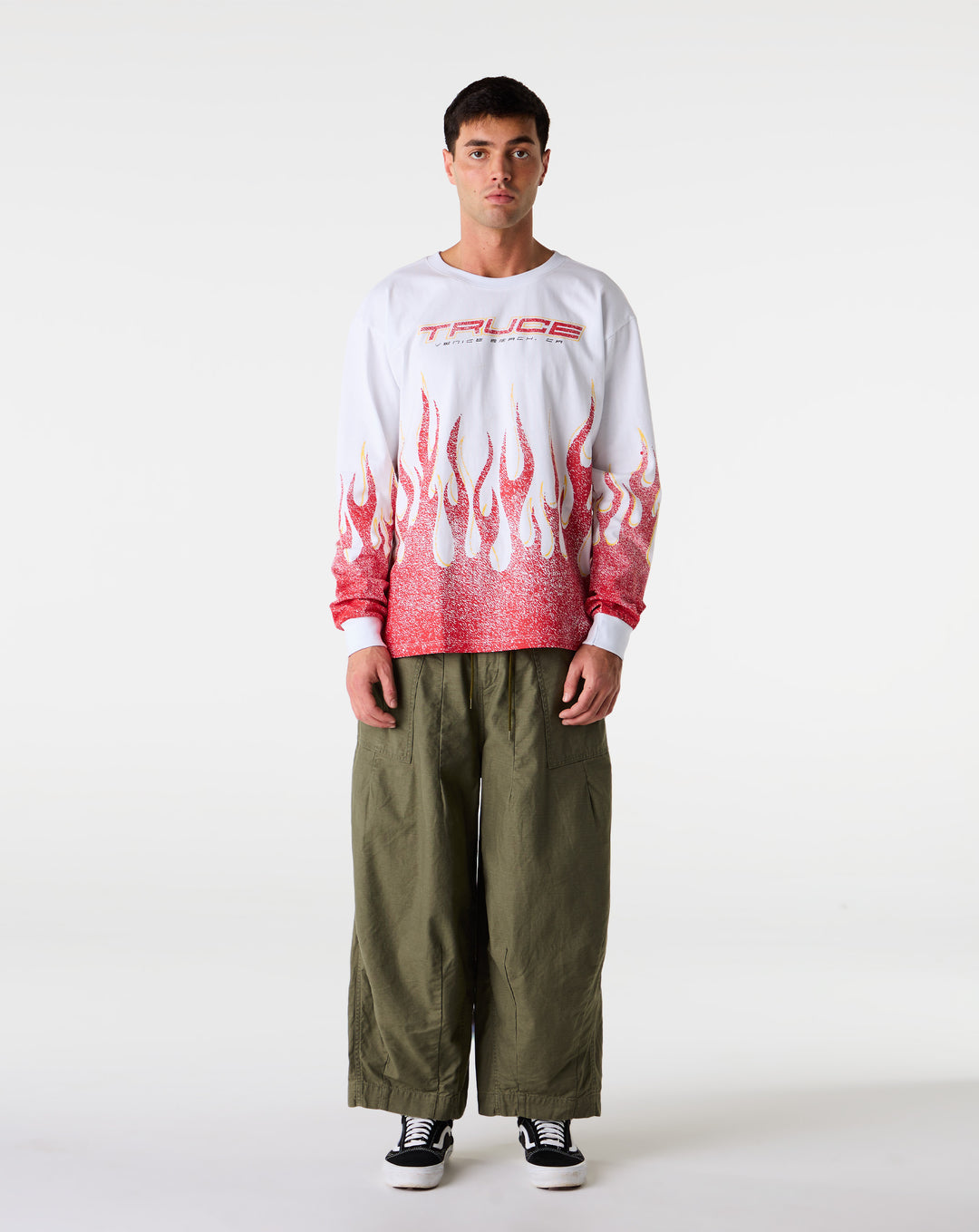 Flame Long Sleeve T-Shirt