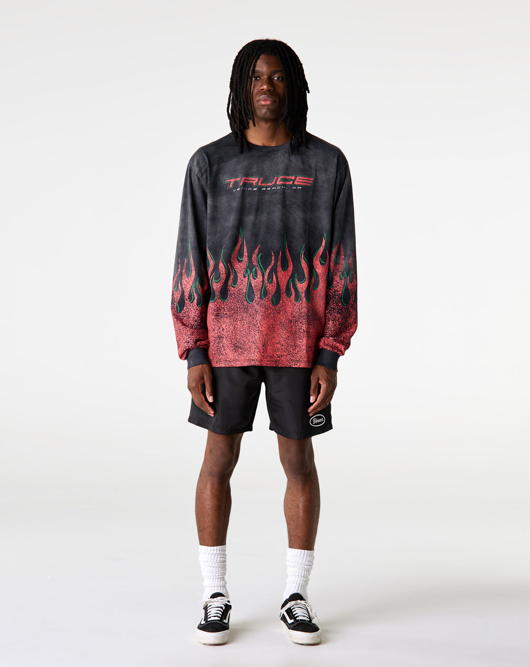 TRUCE Flame Long Sleeve T-Shirt - XHIBITION