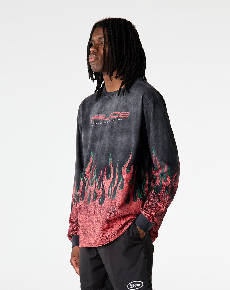 TRUCE Flame Long Sleeve T-Shirt - XHIBITION