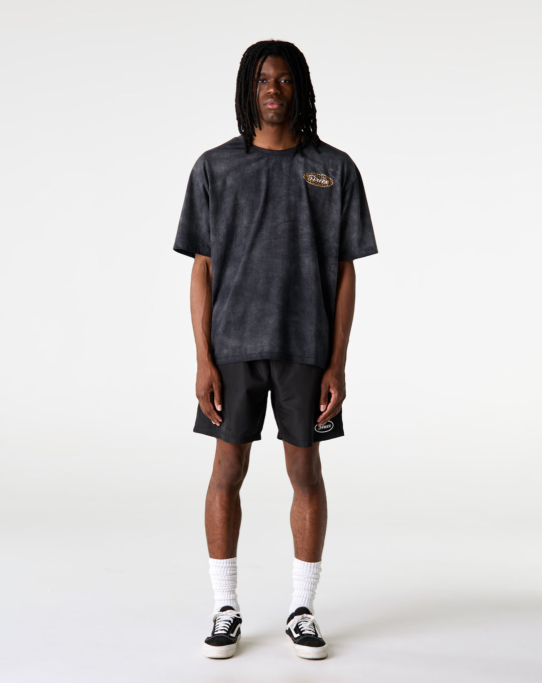 TRUCE Black Repair T-Shirt - XHIBITION