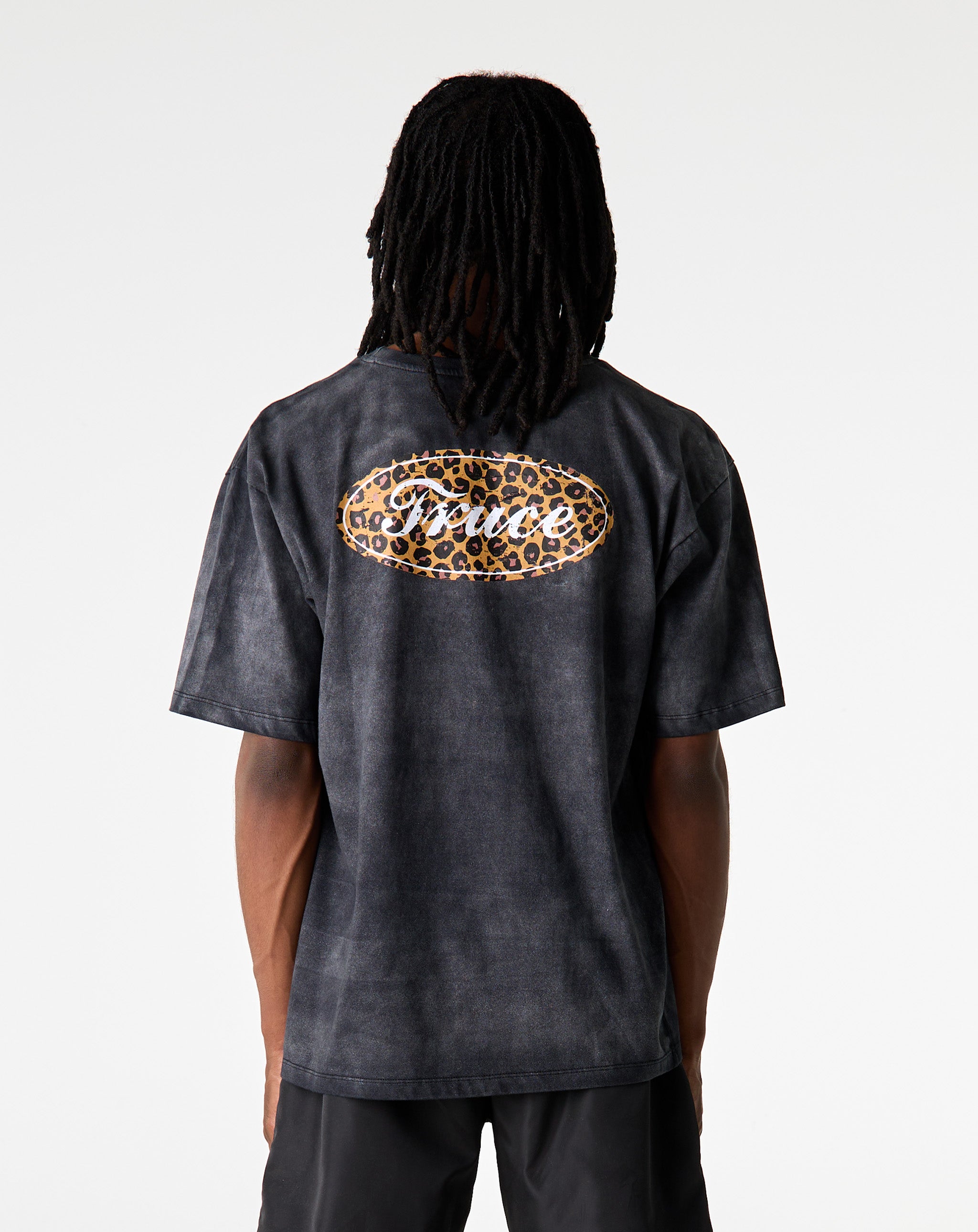 TRUCE Black Repair T-Shirt - XHIBITION
