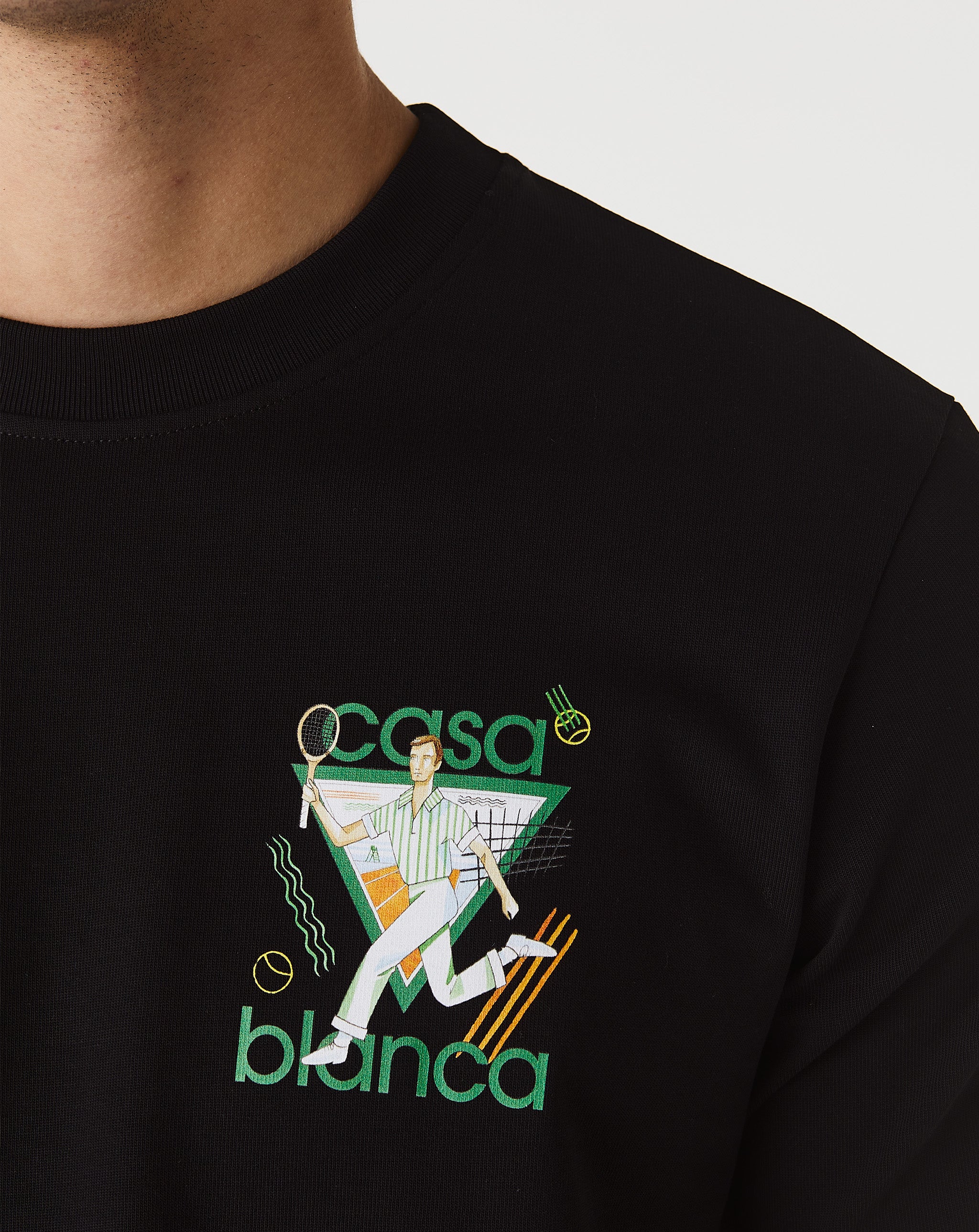 Casablanca Le Jeu Printed T-Shirt  - XHIBITION