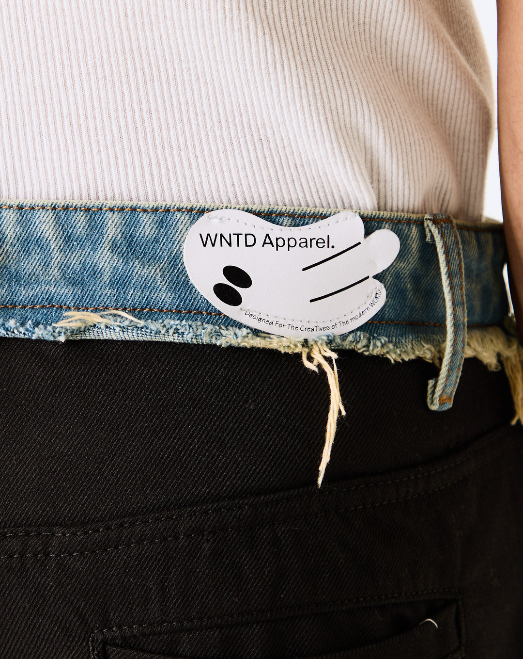 WNTD Denim Waistband Trousers - XHIBITION