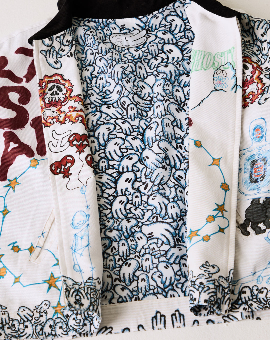 WNTD Blu Boy Art Jacket - XHIBITION