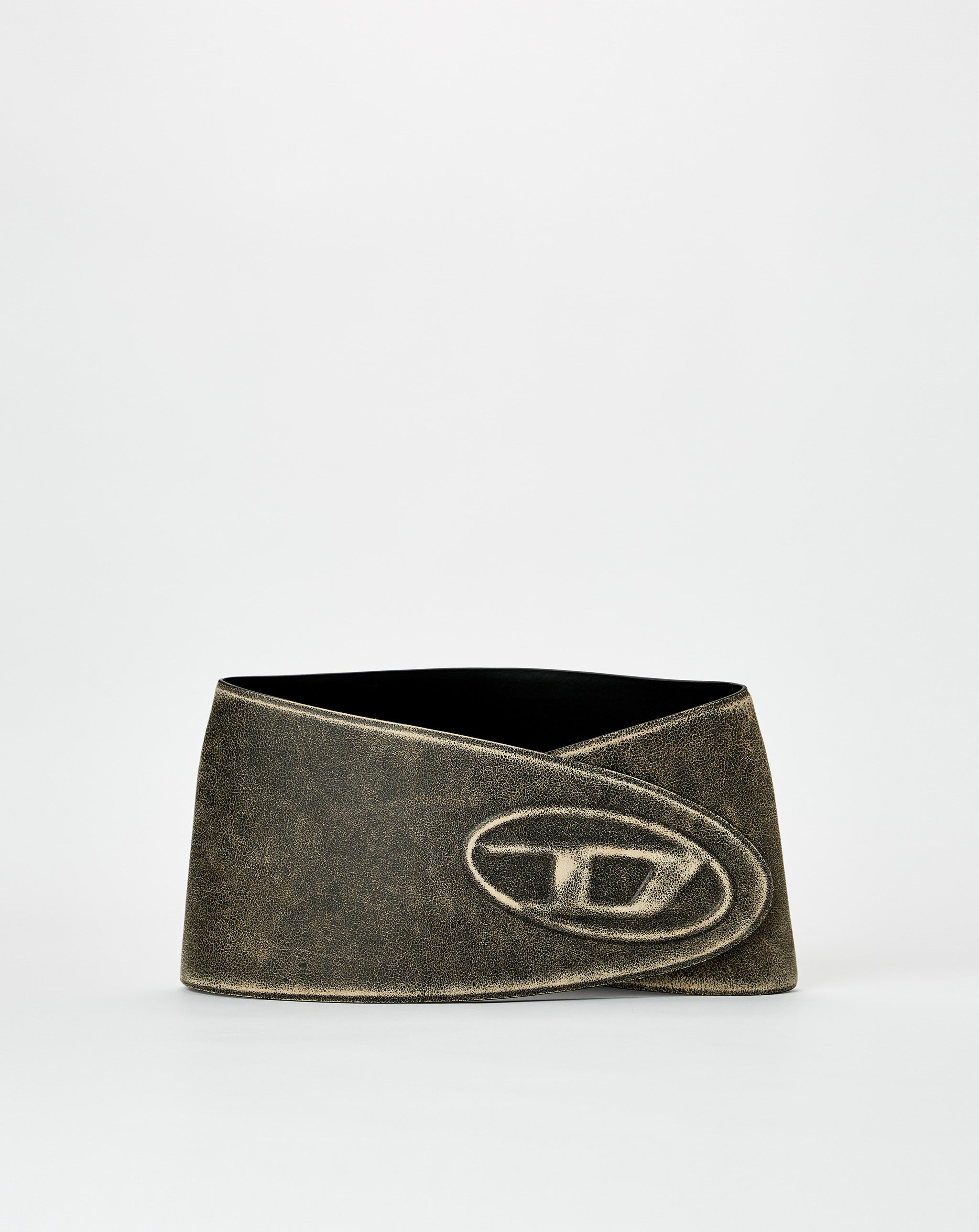 diesel brown b berny belt miniskirt