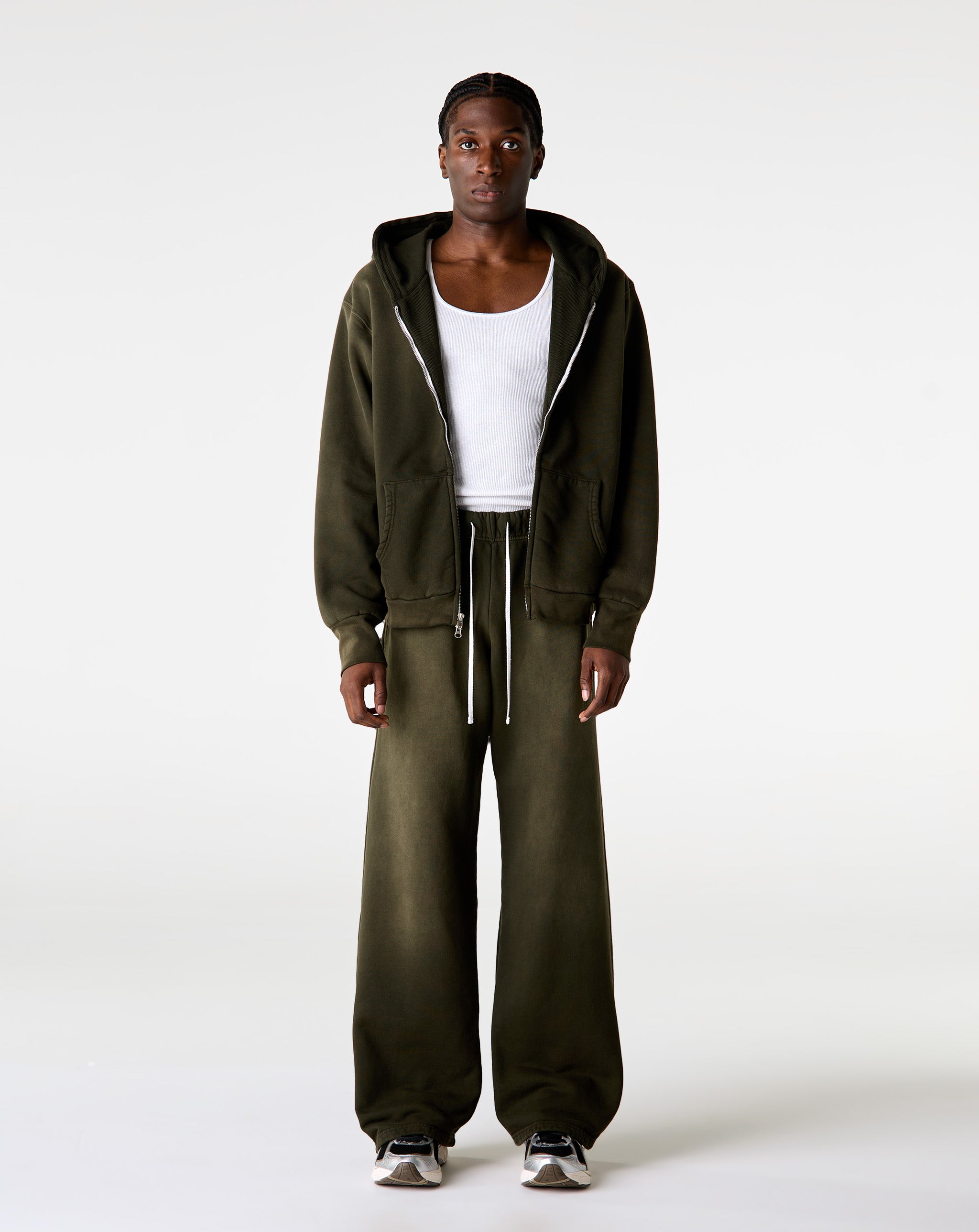 Xhibition Souvenir Thermal Lined Zip Hoodie - XHIBITION