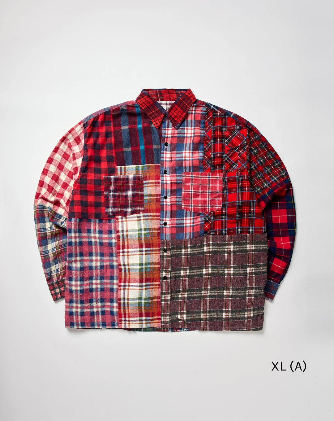 Needles Straight Hem Flannel Shirt
