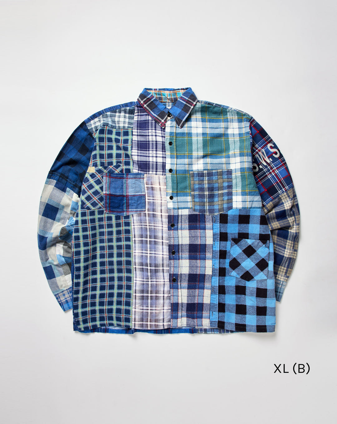 Needles Straight Hem Flannel Shirt