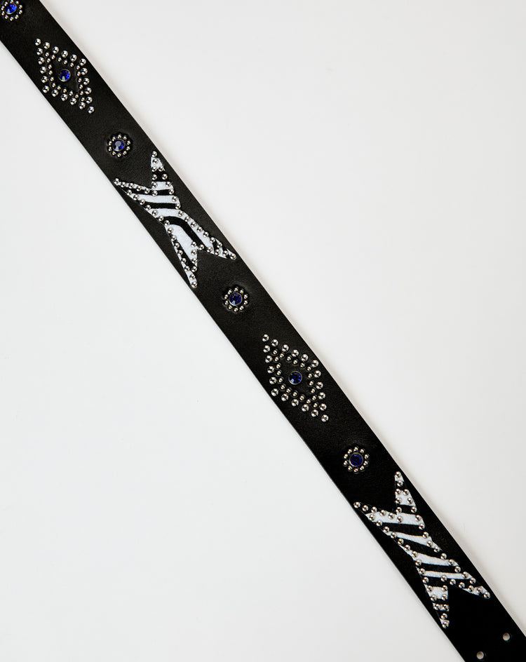 Xhibition Zebra Studded Belt - XHIBITION