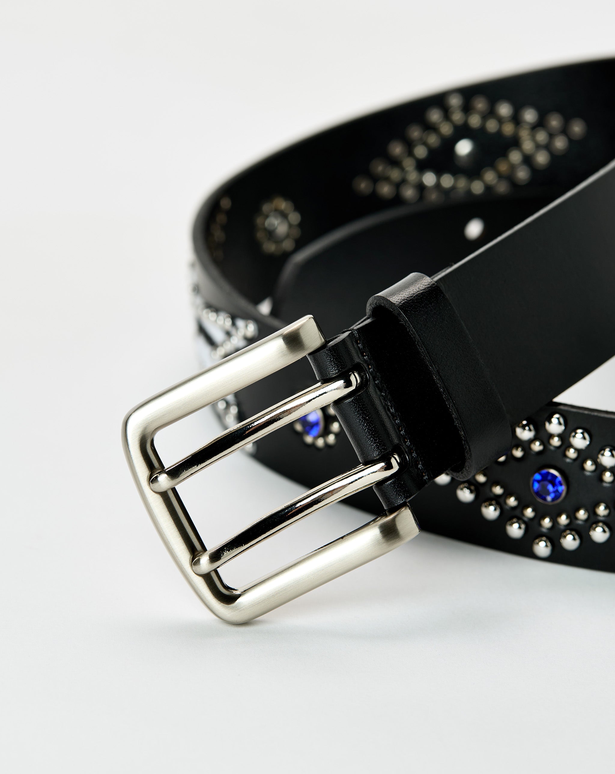 Xhibition Zebra Studded Belt - XHIBITION