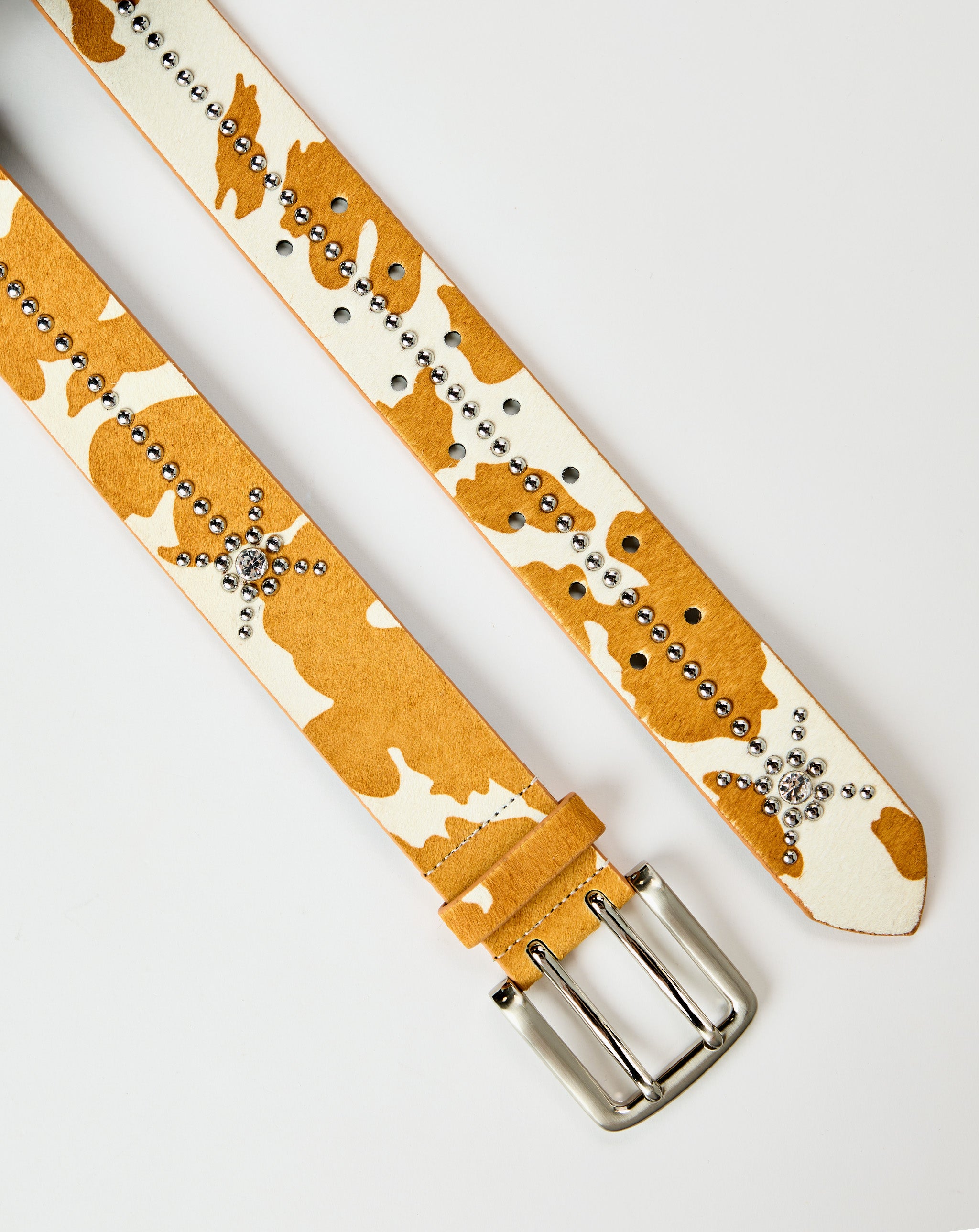 Xhibition Longhorn Studded Belt - XHIBITION