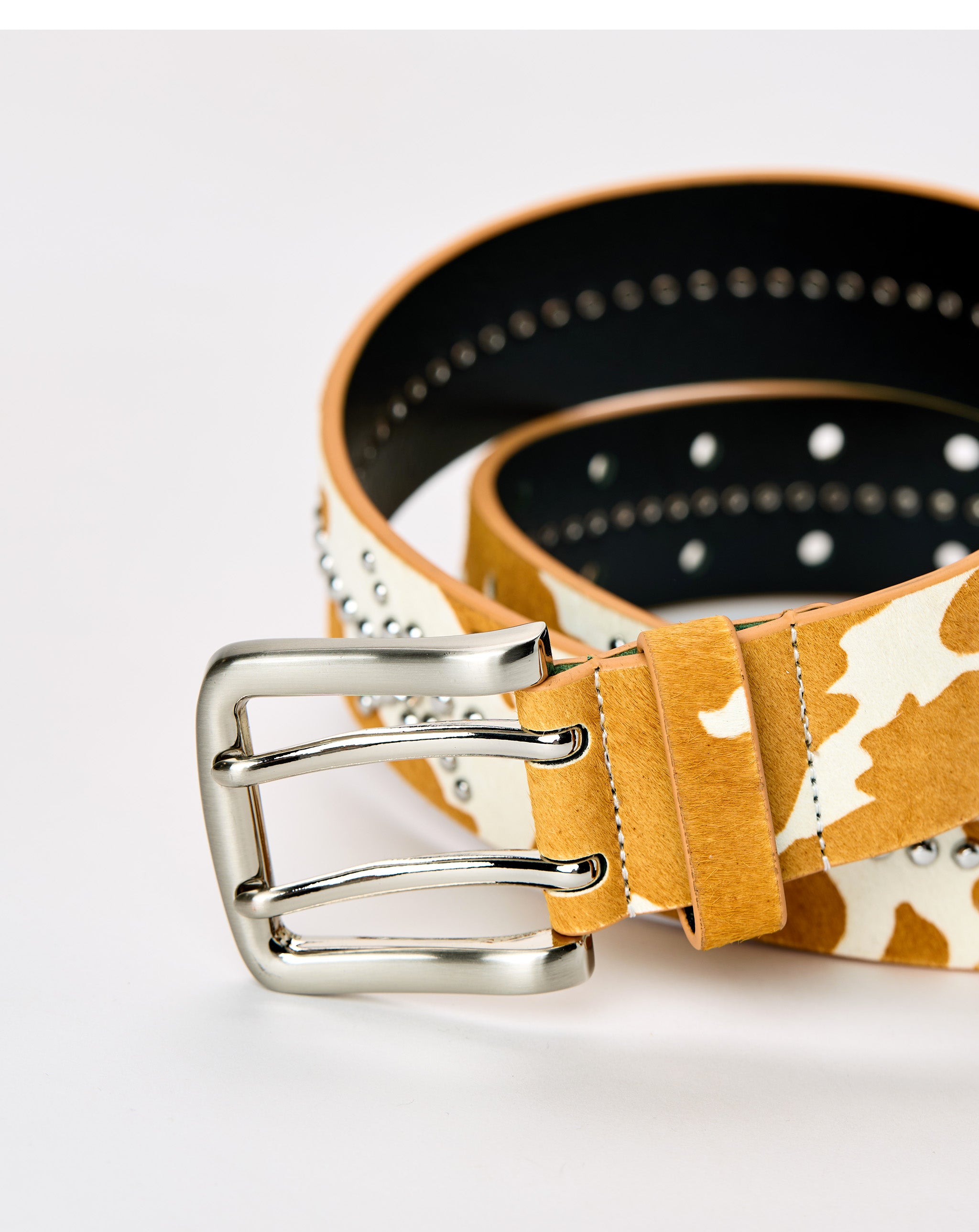 Xhibition Longhorn Studded Belt - XHIBITION
