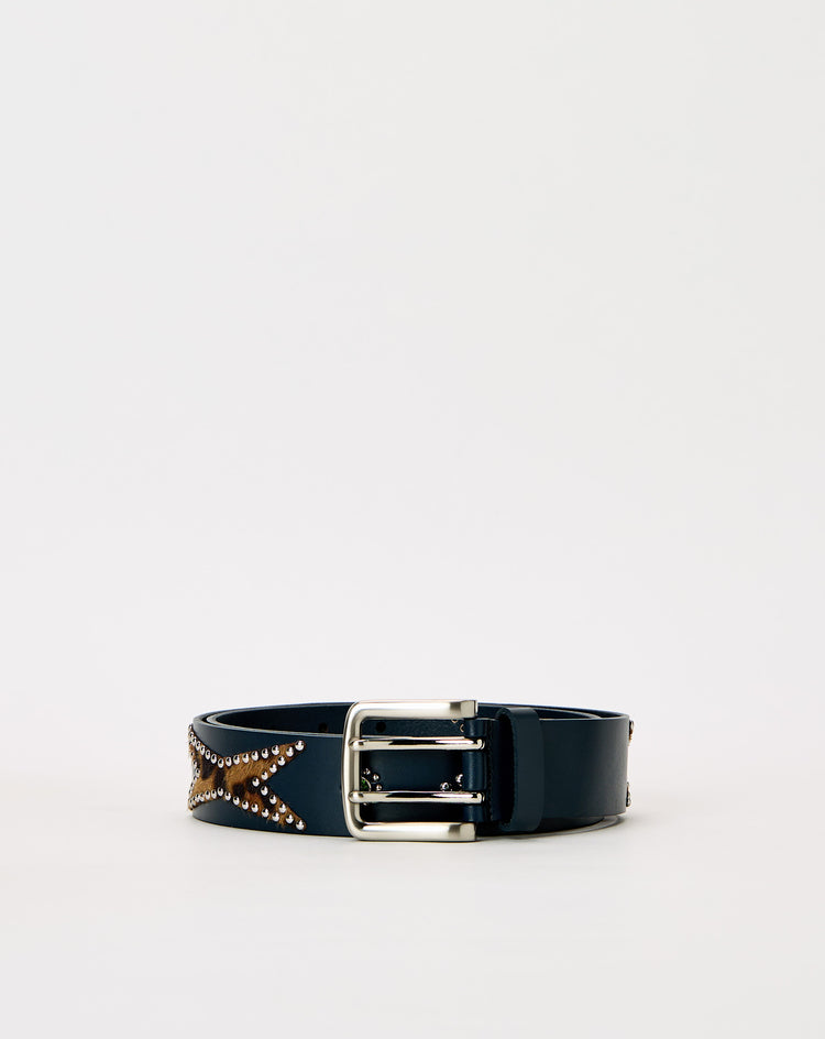 Xhibition Cheetah Studded Belt - XHIBITION