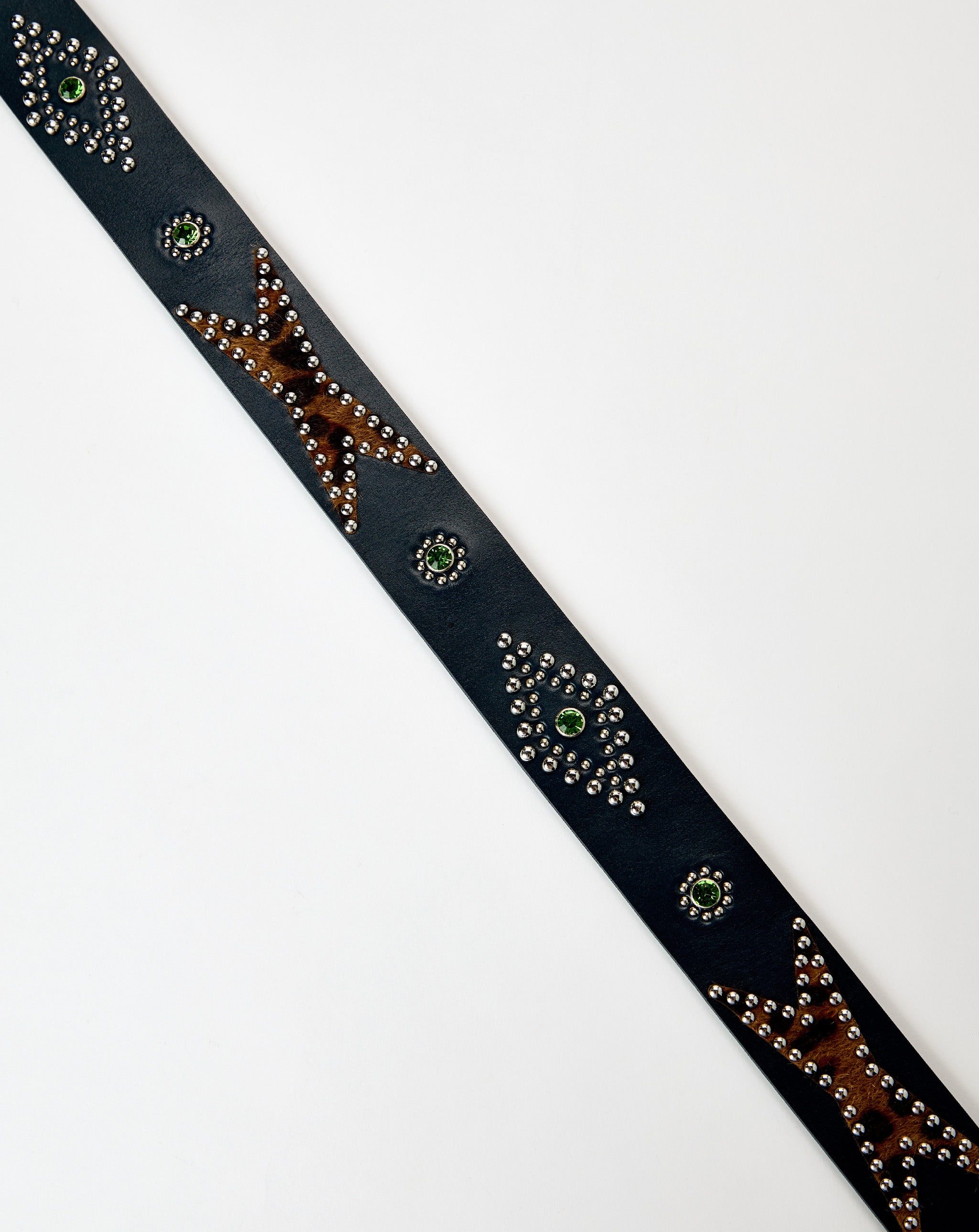 Xhibition Cheetah Studded Belt - XHIBITION