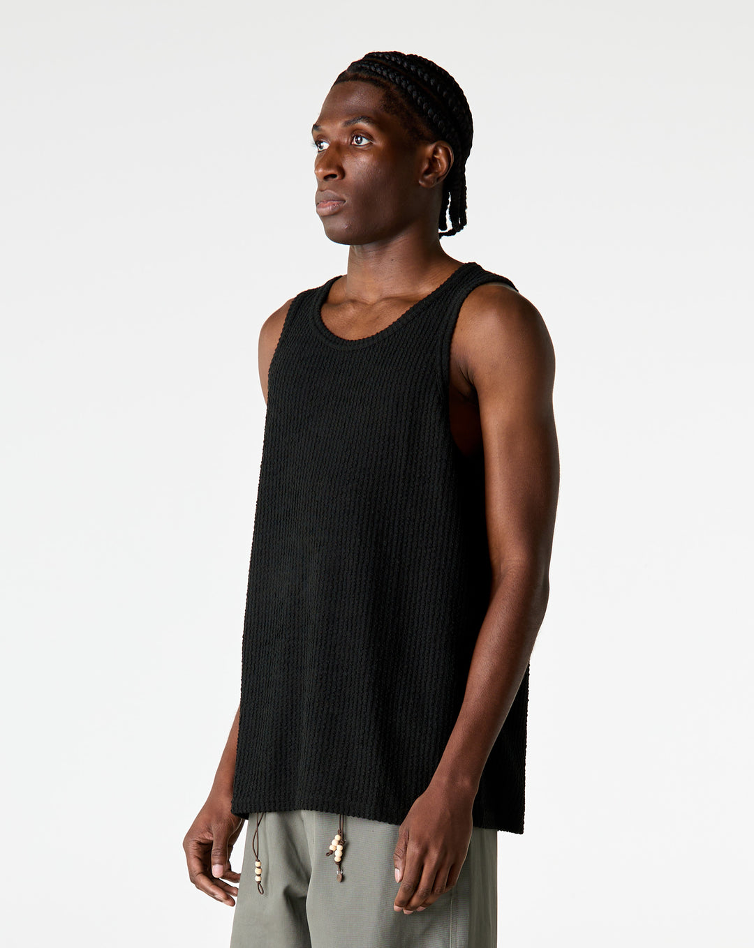 Simple Project Textured Tank Top - XHIBITION