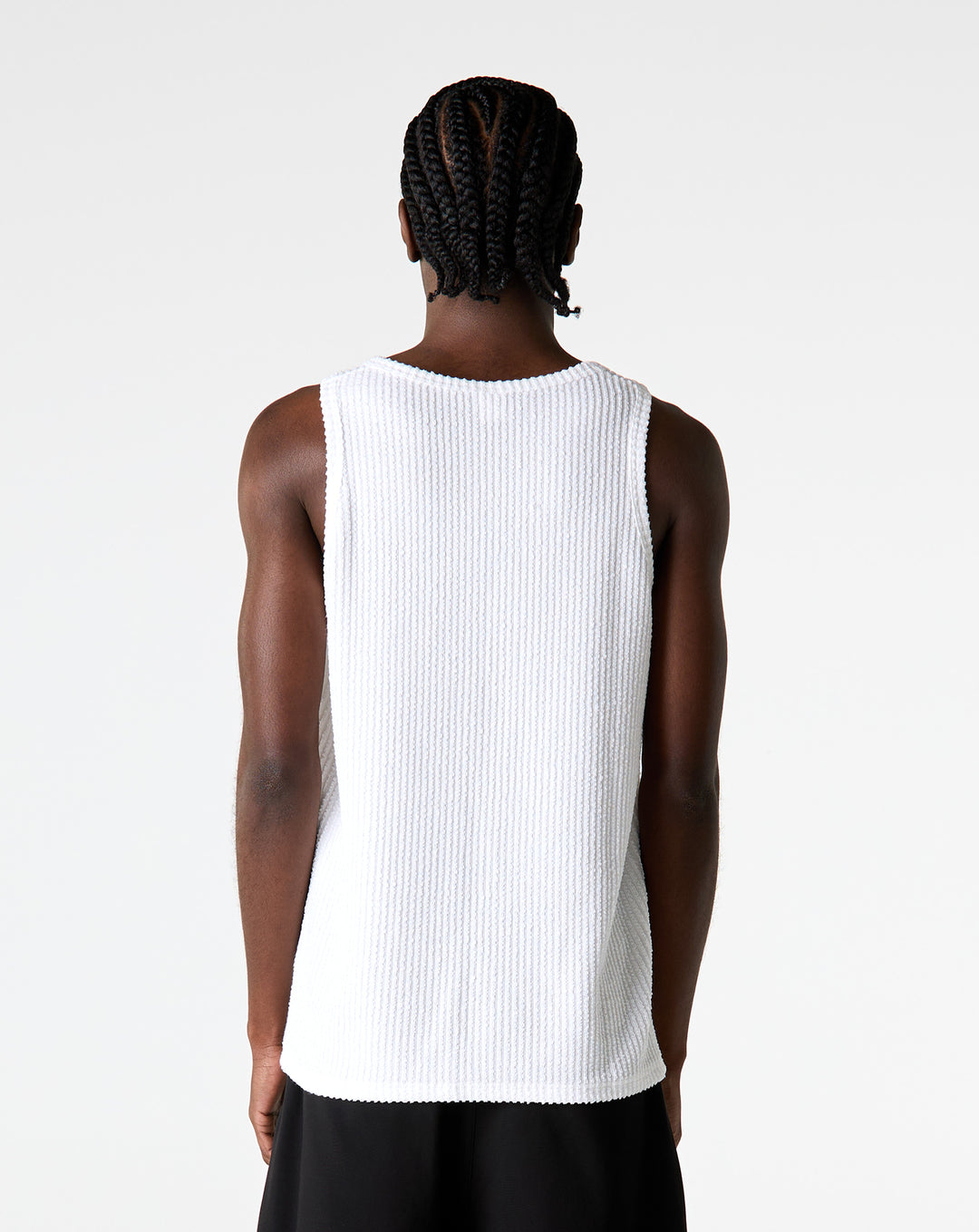 Simple Project Textured Tank Top - XHIBITION
