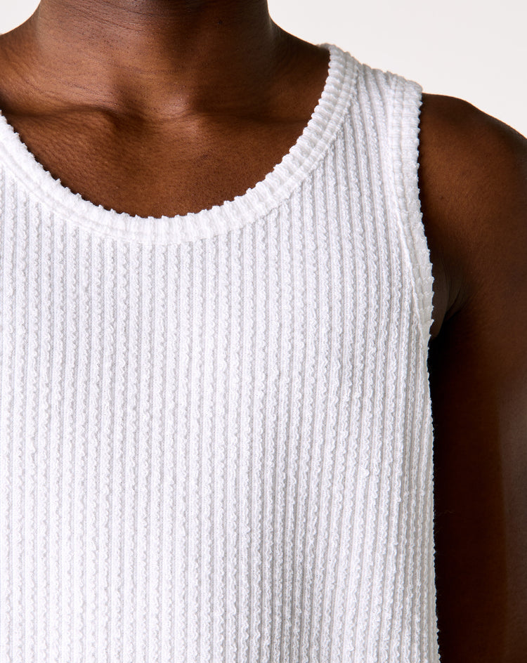 Simple Project Textured Tank Top - XHIBITION