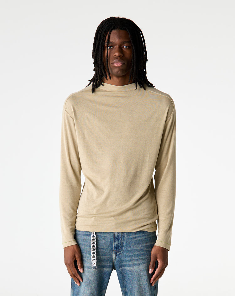 Simple Project Straight Neck T-Shirt - XHIBITION