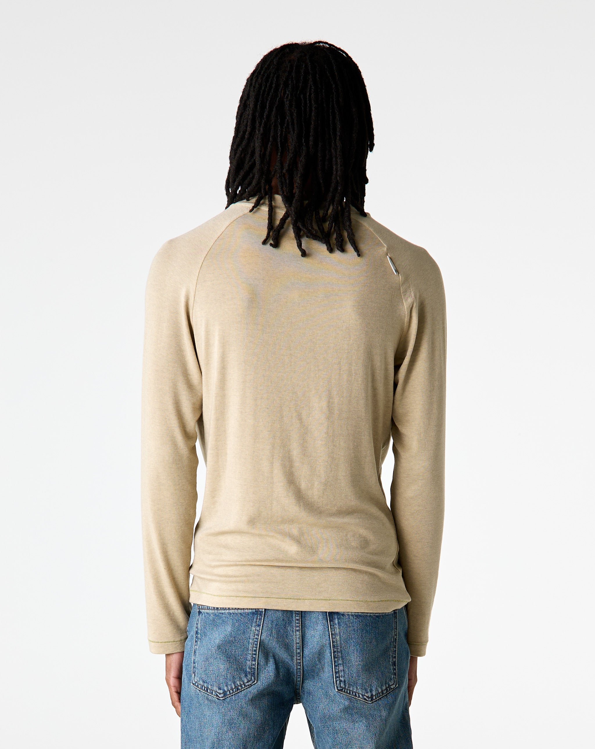 Simple Project Straight Neck T-Shirt - XHIBITION