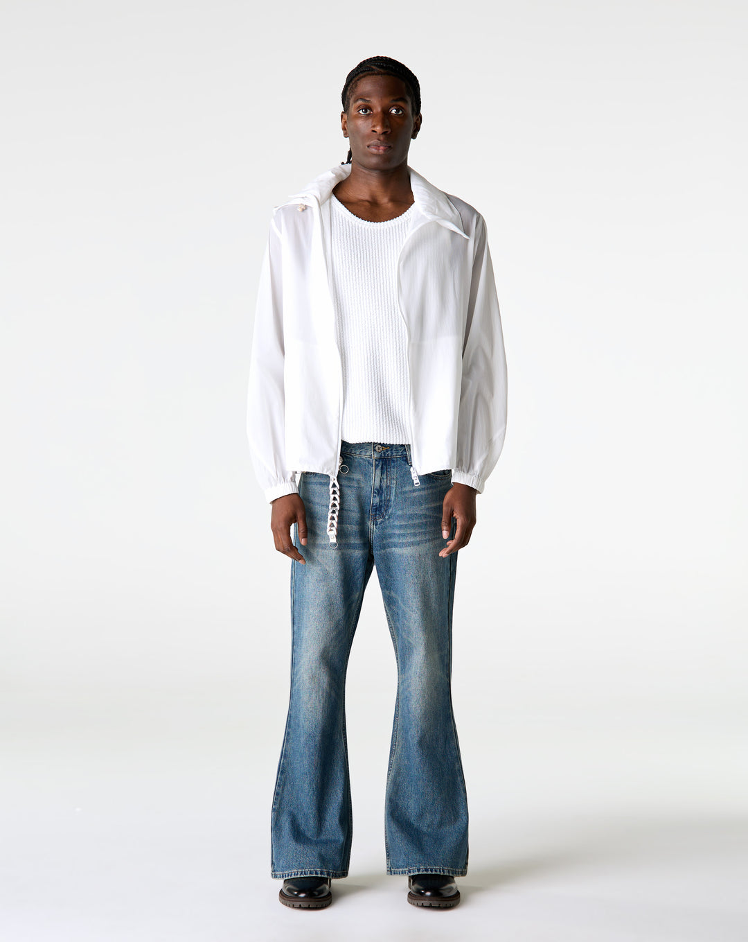 Simple Project Offset Zip Jacket - XHIBITION