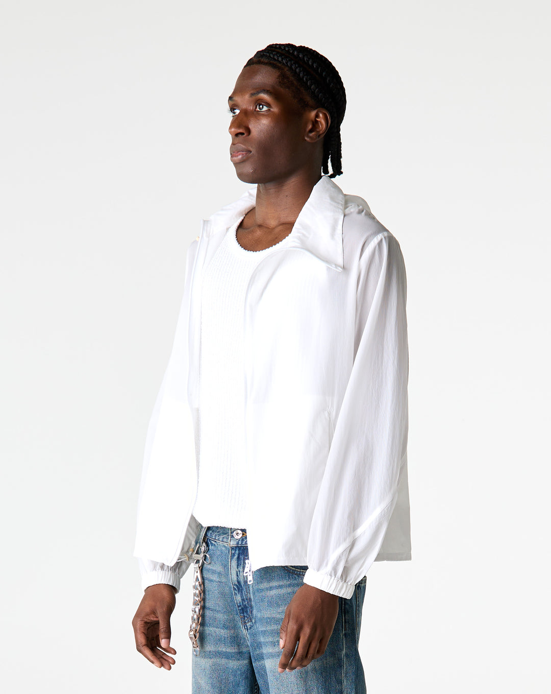 Simple Project Offset Zip Jacket - XHIBITION