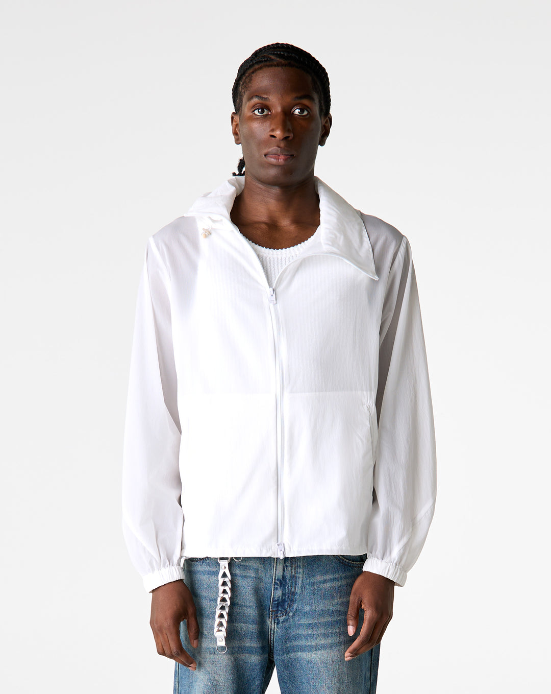 Simple Project Offset Zip Jacket - XHIBITION