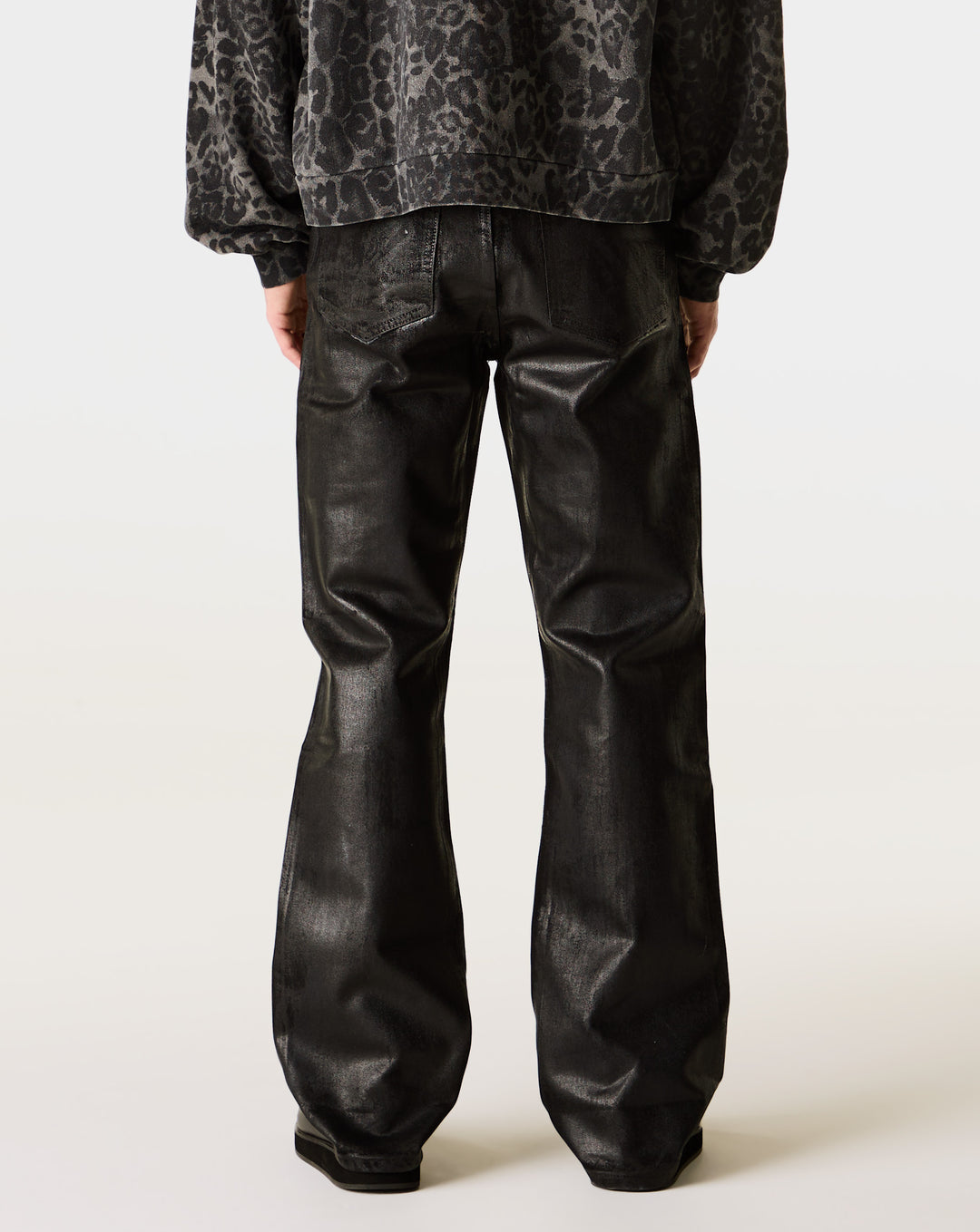 Basketcase Gallery Zombie Waxed Straight Leg Denim - XHIBITION