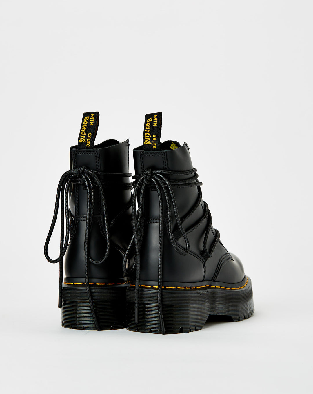Dr. Martens Men Jarrick II Laced Leather Platform Boots black